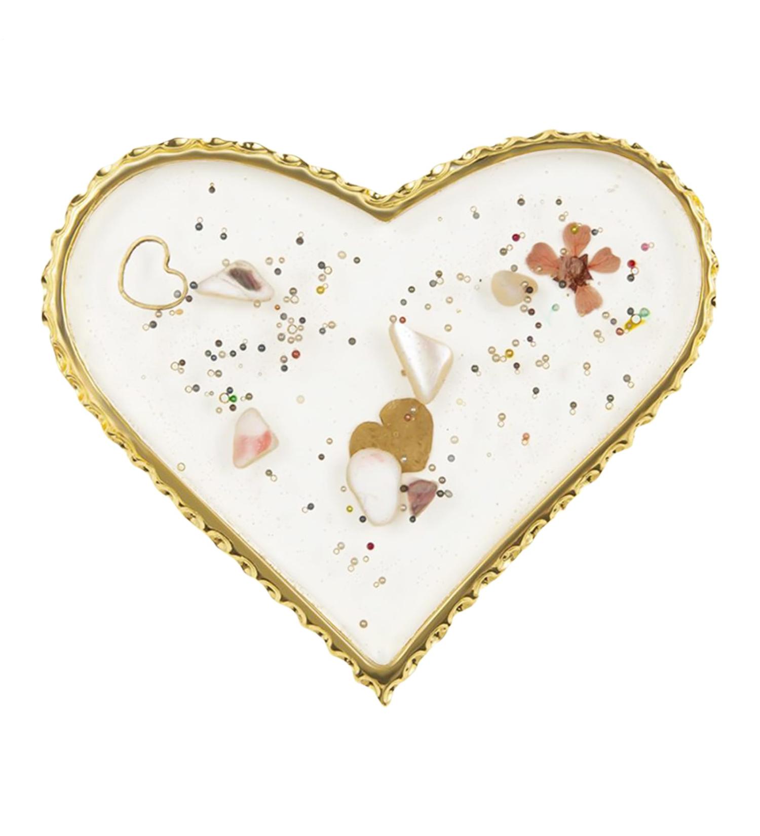  Generisch Nail palette Makeup display board elegant resin with gold trim for gel nail design home practice and for women - Buy Online on GoSupps.com