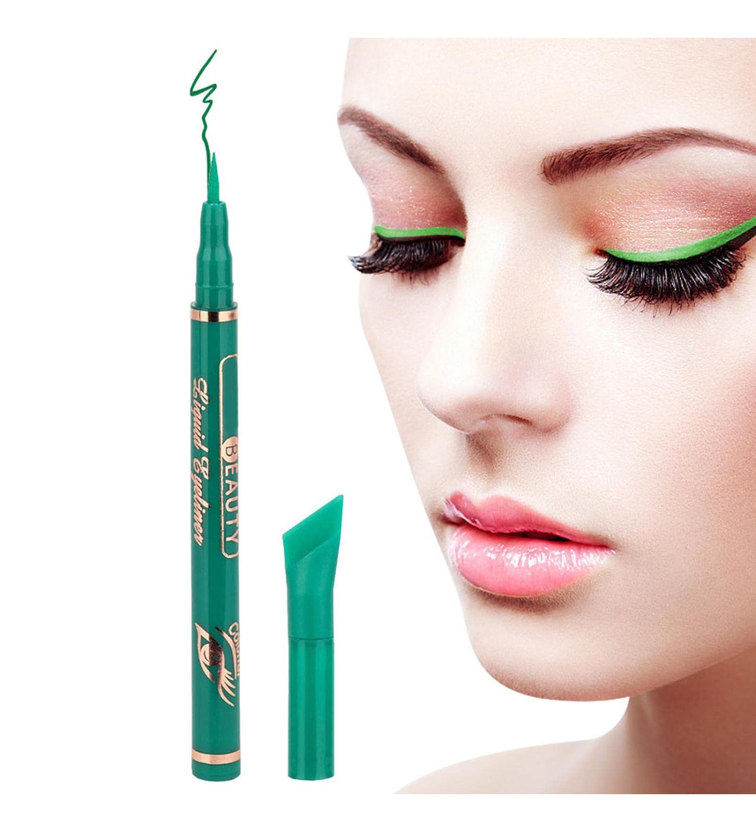 Liquid Eye Pencil | Waterproof Long-lasting Liner Makeup Pencil for Eye - Fast-dry Smooth Eye Makeup for Women Daily Work Leisure Outgoing Vacation Shakven Wingtail Eyeliner_05# - Buy Online on GoSupps.com