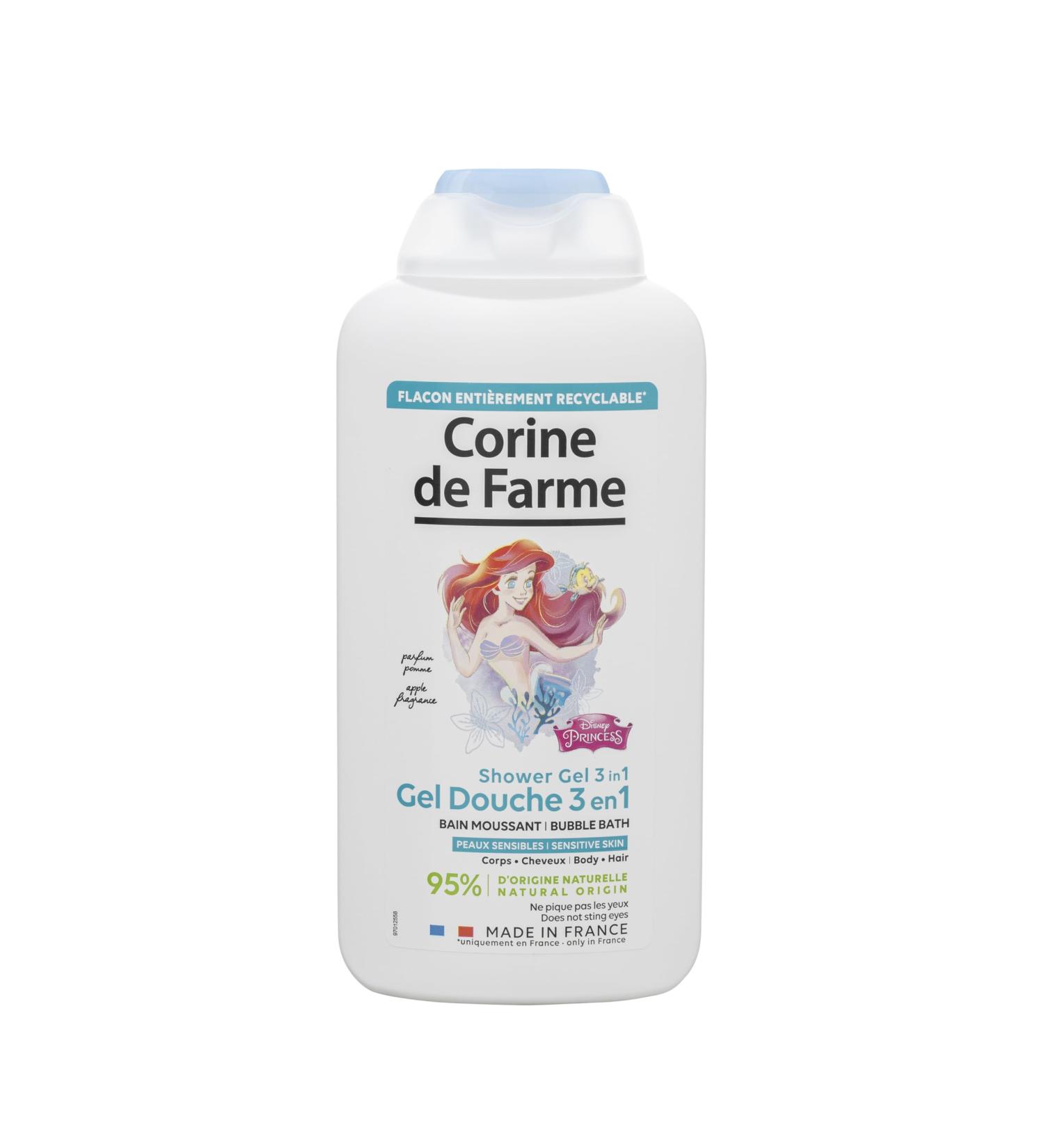 Corine de Farme The Little Mermaid 3in1 shower gel for body hair and bubble bath - Buy Online on GoSupps.com