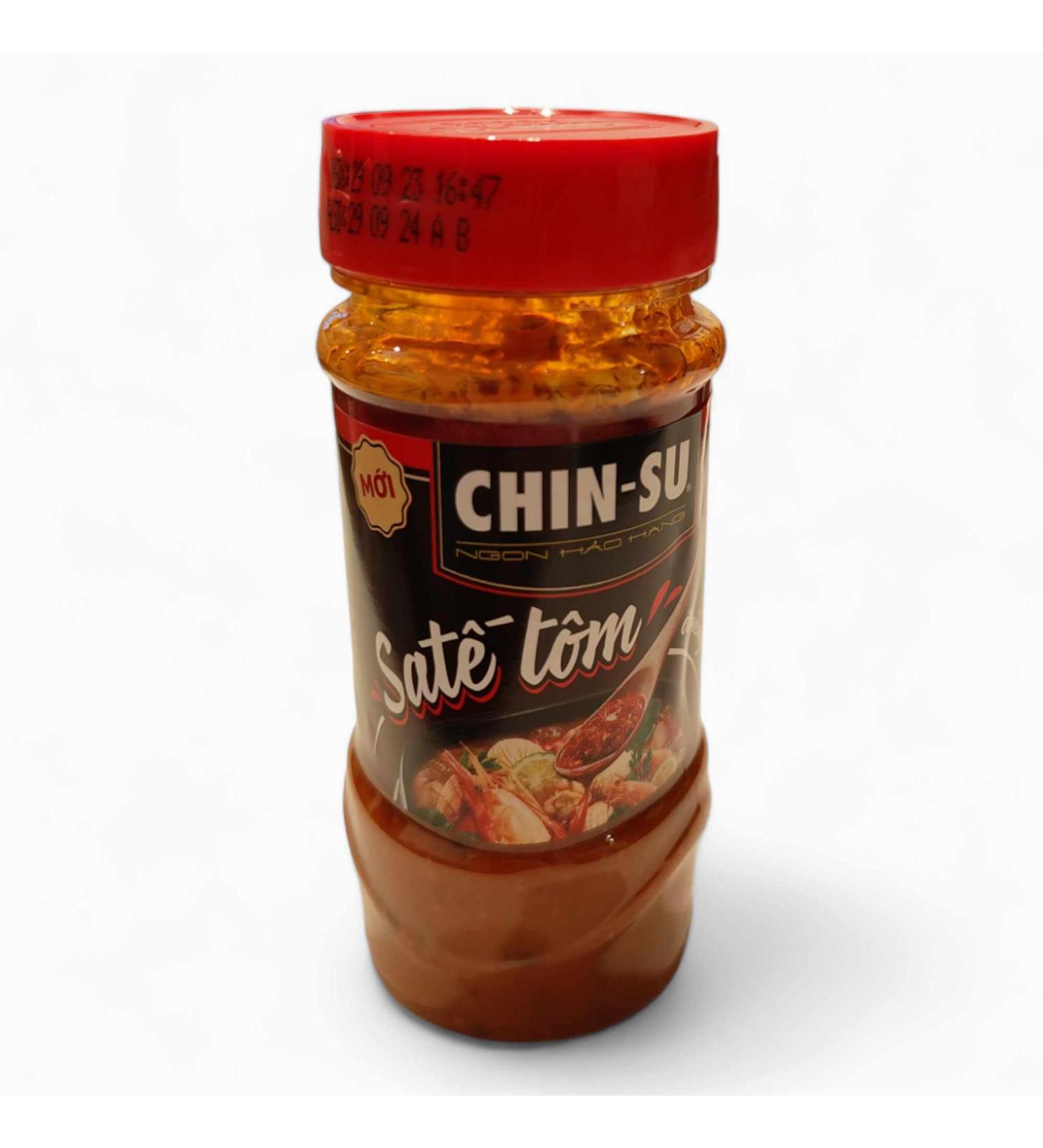 CHINSU Fresh Shrimp Hot Sauce - Exquisite Flavors for Culinary Delights - Vietnamese Specialty - Tom CHIN-SU Sat - 1 Piece 90g - Buy Online on GoSupps.com