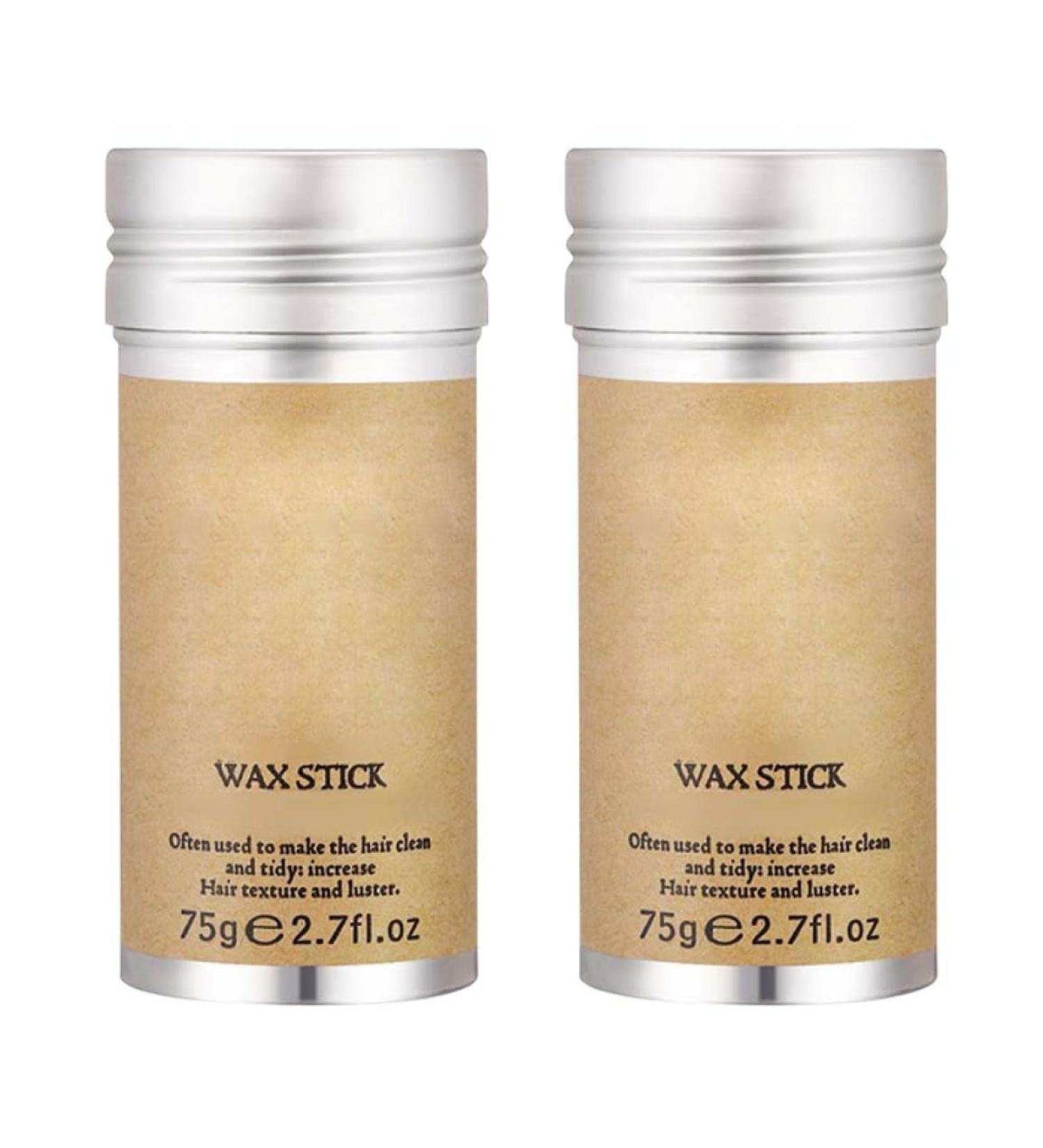Hair Wax Stick Womens Styling Wax Hair Wigs Edge Control Stick Hair Pomade Stick Broken Hair Shaping Wax for Fly Away and Edge Frizz Hair 2PCS - Buy Online on GoSupps.com