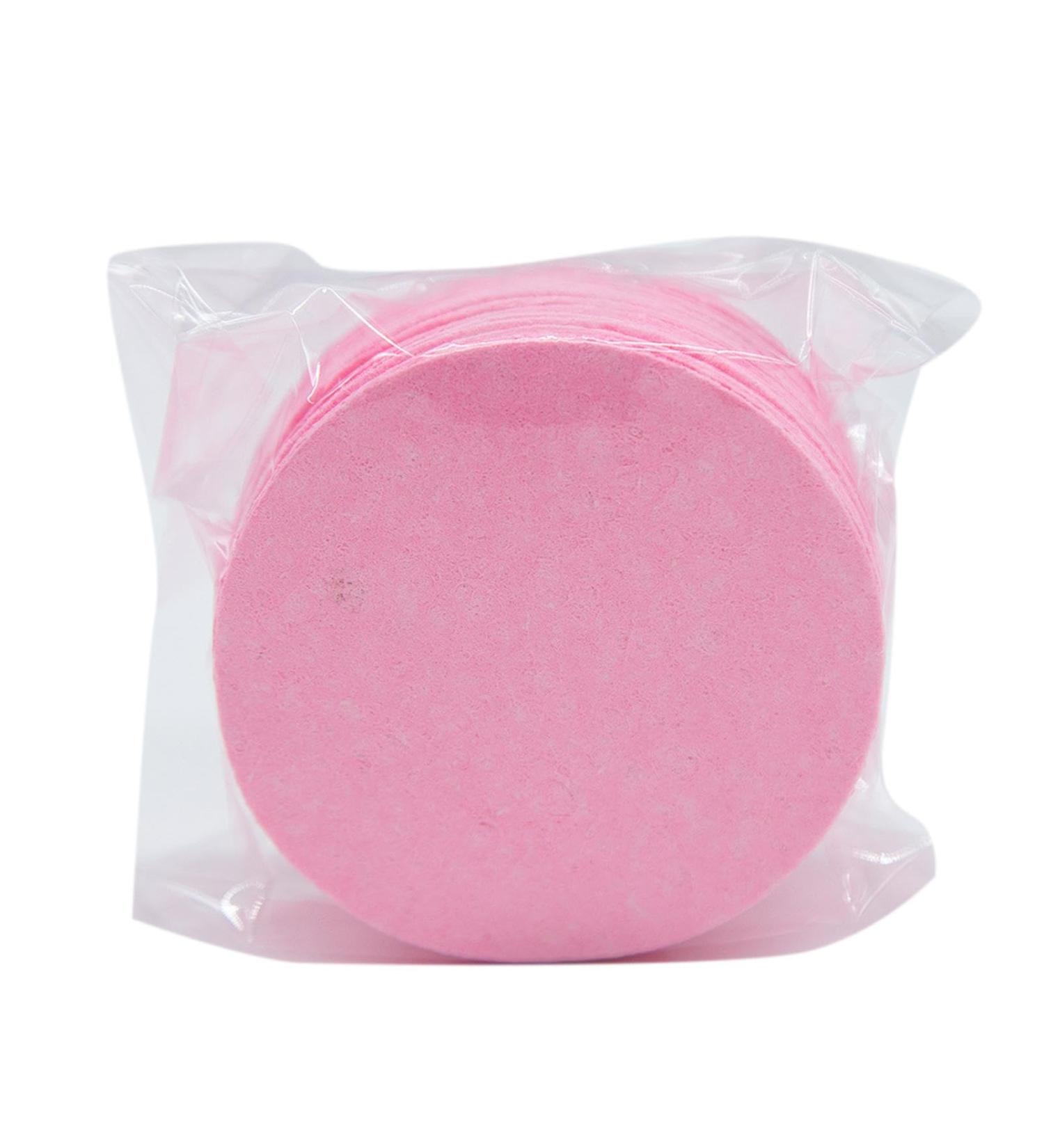 Uitseld Facial Sponge Wood Pulp Cotton Sponge Face Pads - Cosmetic Spa Sponges Makeup Remover Cleansing Pads for Personal Spa Esthetician Use 50 Tablets - Buy Online on GoSupps.com