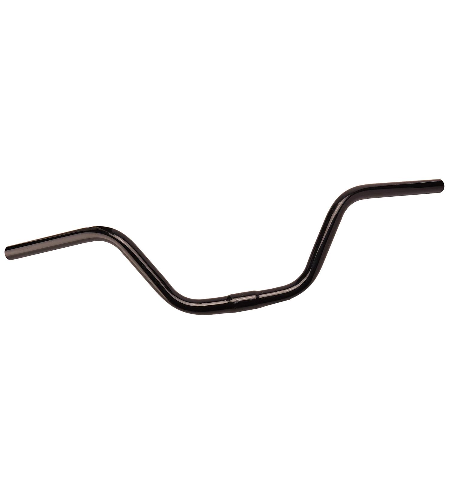 Wald Steel Handlebar #803 - 5.25 Rise, 27 Width, 1 Diameter, Black Finish - Buy Online on GoSupps.com