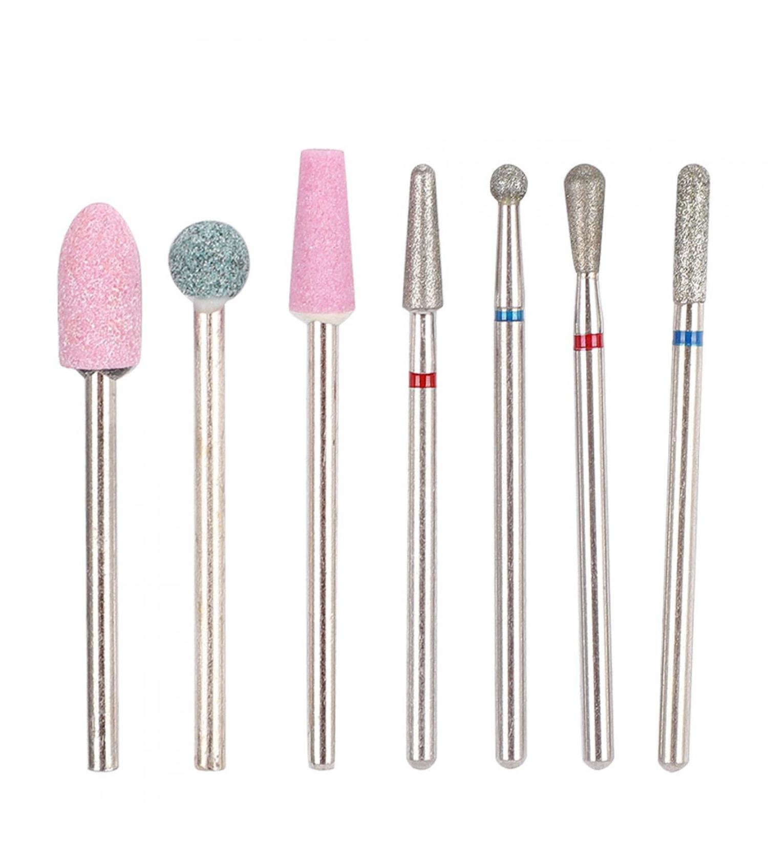 Manicure Drill Set - Multifunctional Nail Drill Bit Set for Home & Salon | Nail Polishing Tool (NO.01) - Buy Online on GoSupps.com