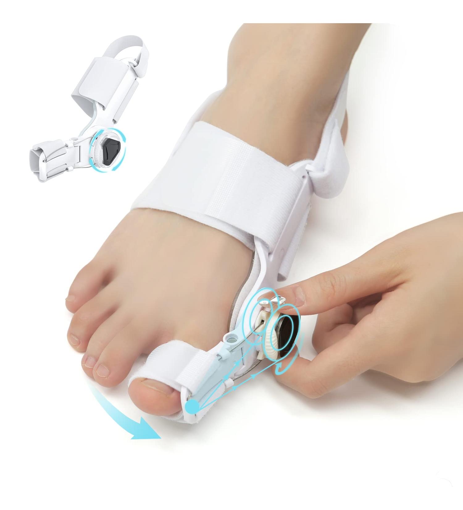 Bunion Corrector for Women & Men - Toe Straightener for Bunion & Big Toe Pain Relief - Adjustable Bunion Splint for Day & Night Support | 1P - Buy Online on GoSupps.com