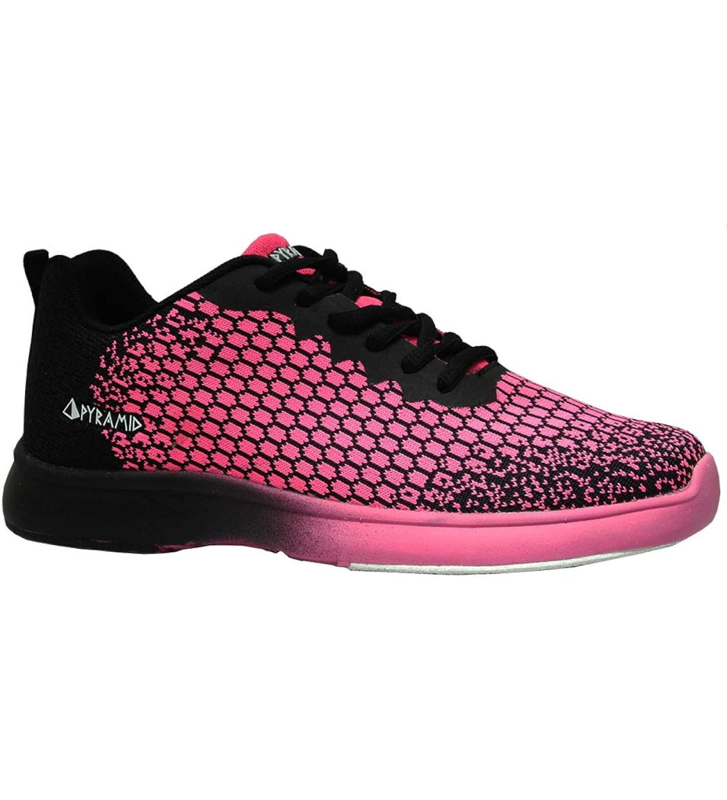 Pyramid Women's Path Lite Bowling Shoes - Black/Hot Pink  Size 8 - Buy Online on GoSupps.com