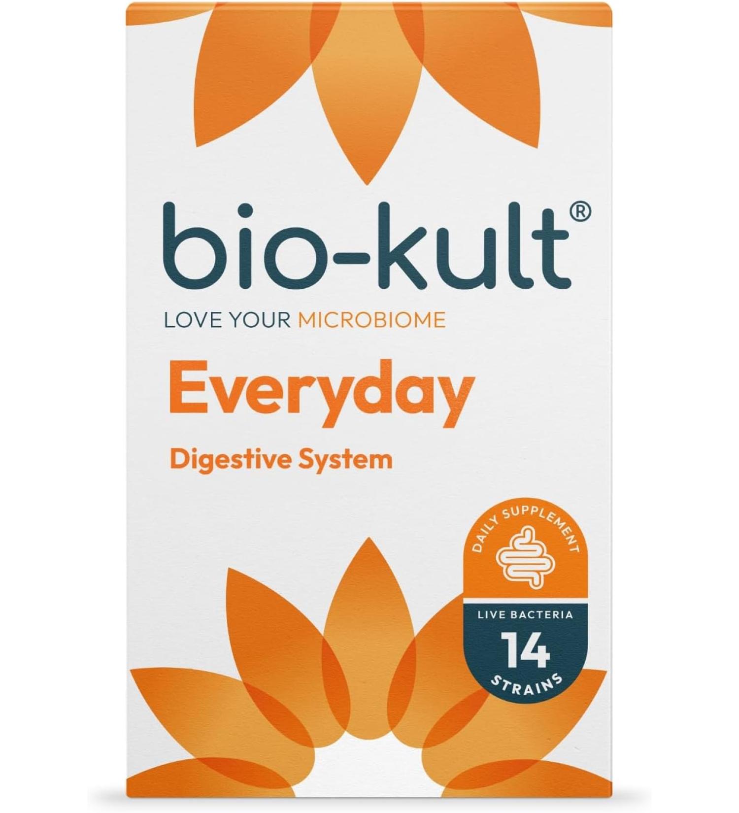 Bio-Kult Advanced Probiotics 120 Count - 14 Strains, Lactobacillus Acidophilus, Non-GMO, Gluten Free - No Refrigeration Needed - Probiotic Supplement for Adults - Buy Online on GoSupps.com