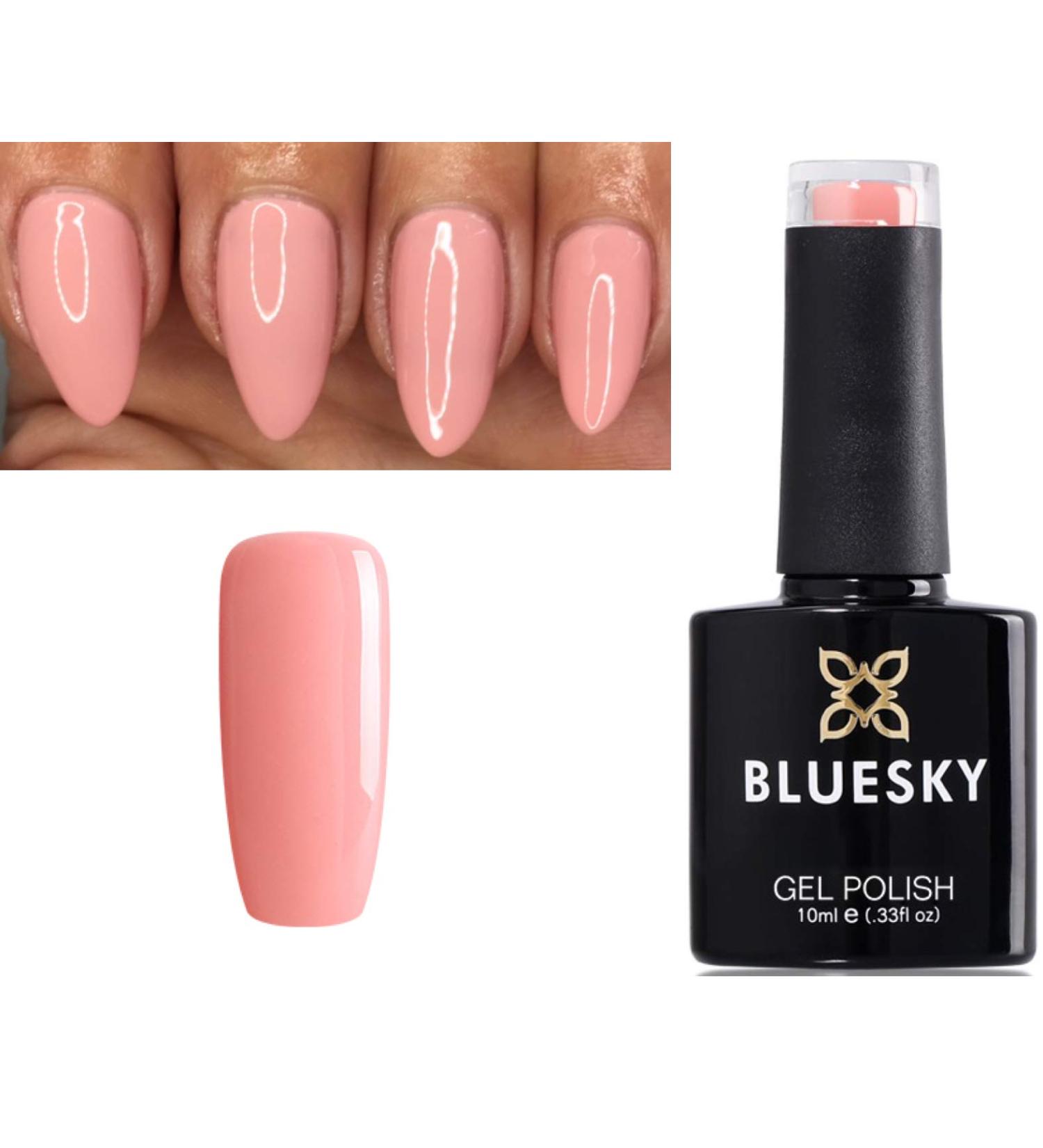 Bluesky Gel Polish Soft Pink Nail CAMEO CS60 UV LED Soak Off 10ml - Buy Online on GoSupps.com