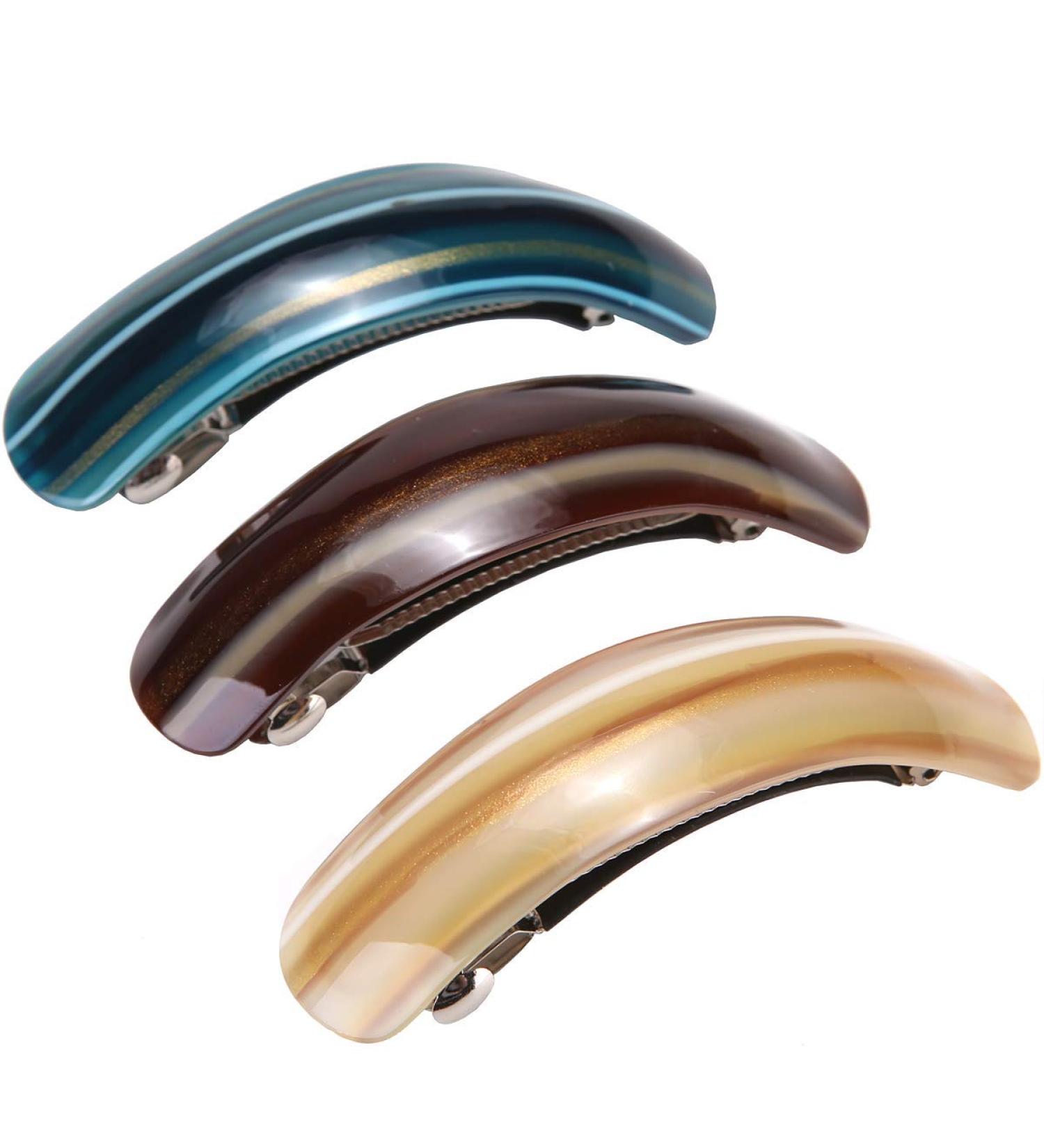 LONEEDY Large Classic Hair Clips for Women - Beautiful Exquisite Designs in Mixed Colors | Perfect for All Occasions - Buy Online on GoSupps.com