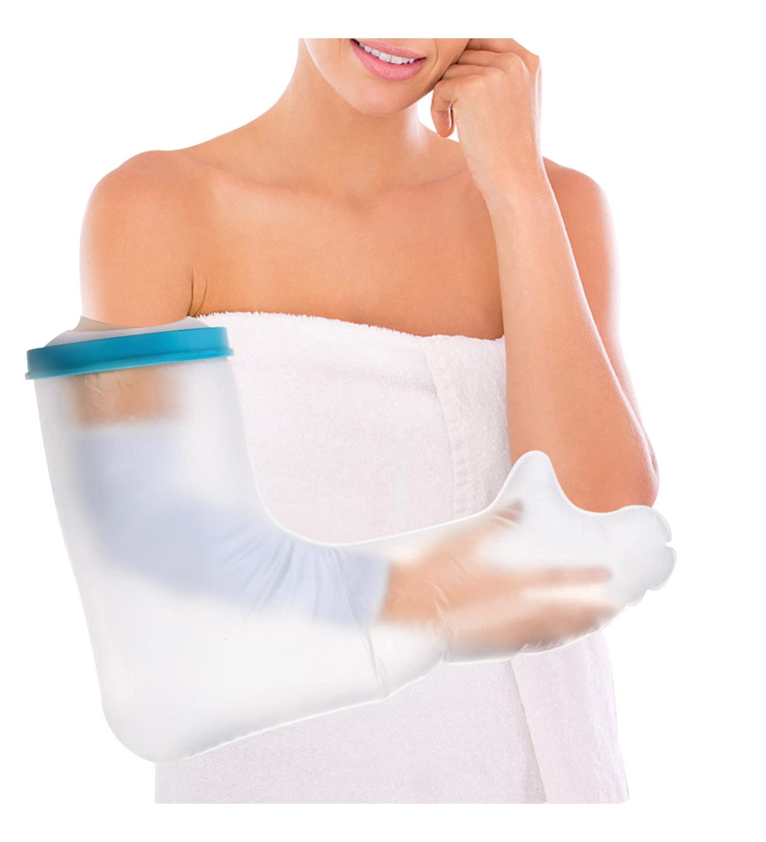 Nofaner Waterproof Arm Cover for Shower - Adult Arm Cast Protector (60cm) - Buy Online on GoSupps.com