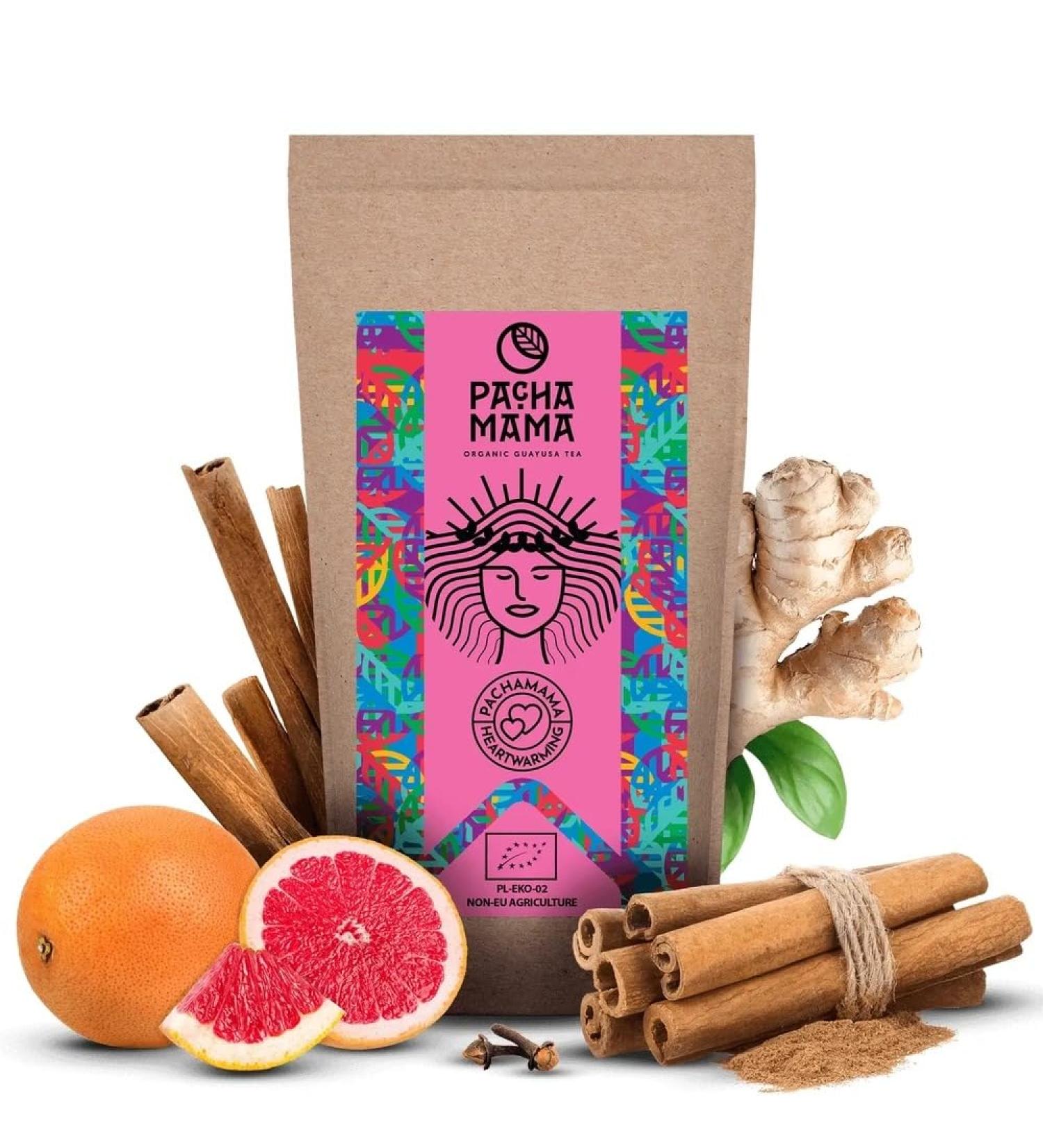 Guayusa Pachamama Heartwarming 0 25 kg |Bio- Ilex Guayusa d'Equateur 250 g - Buy Online on GoSupps.com