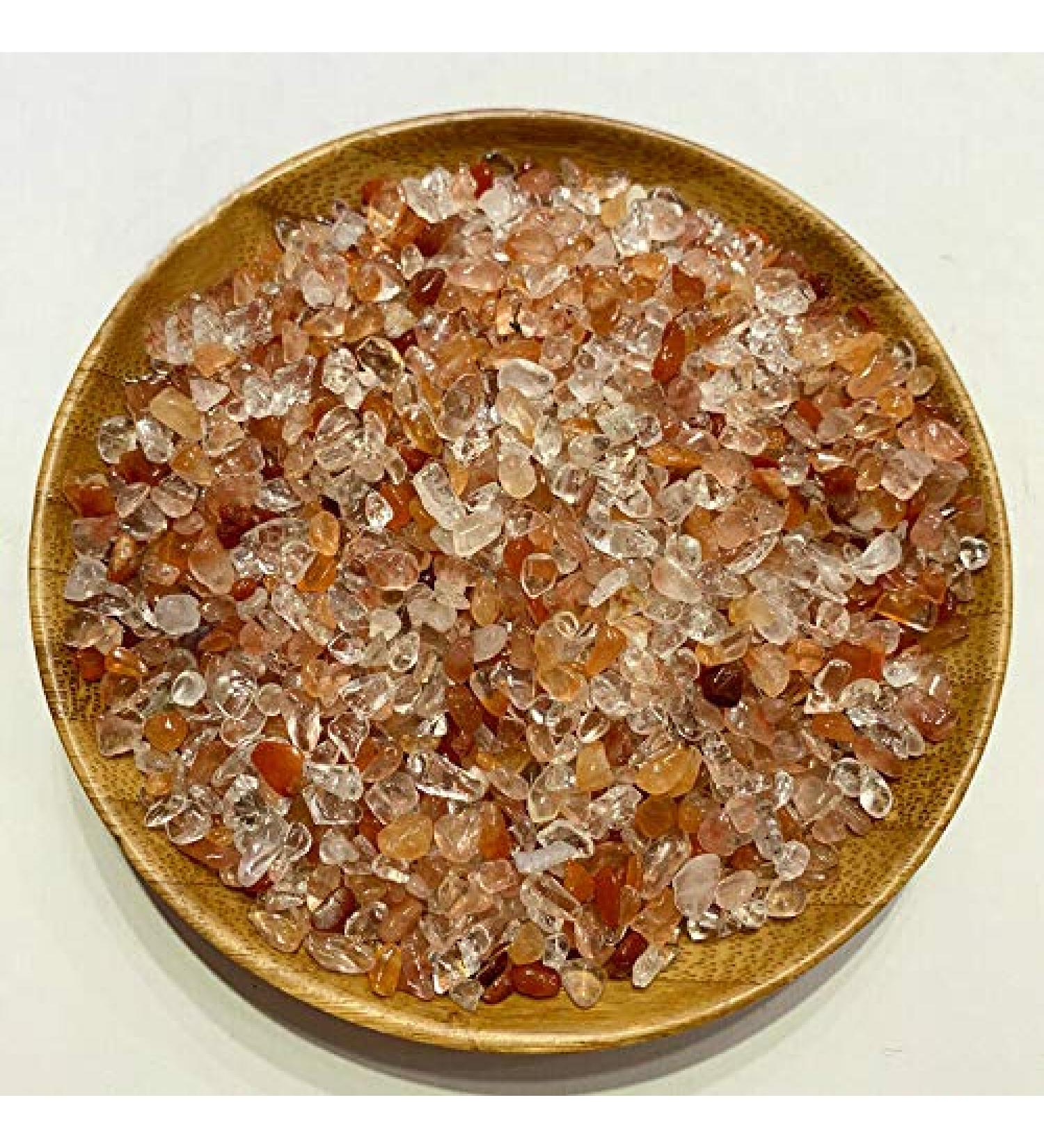 Natural Crystal Rough 50g 2-4mm Natural Red Quartz Crystal Stones Gravels Suitable for Fish Tank Decoration Natural Stone ERTEYIN - Buy Online on GoSupps.com