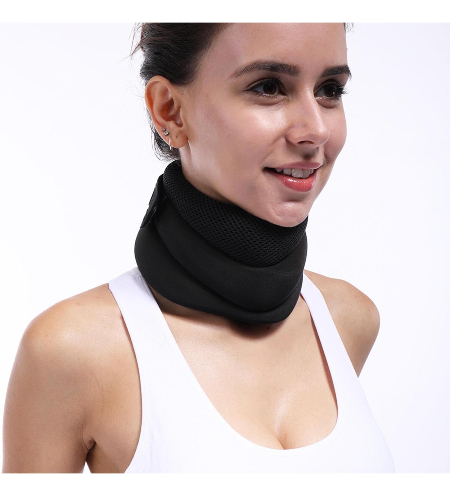 VideCor Adjustable Neck Support - Ergonomic Soft Foam Neck Pads for Pain Relief & Pressure Relief - International Shipping - Buy Online on GoSupps.com