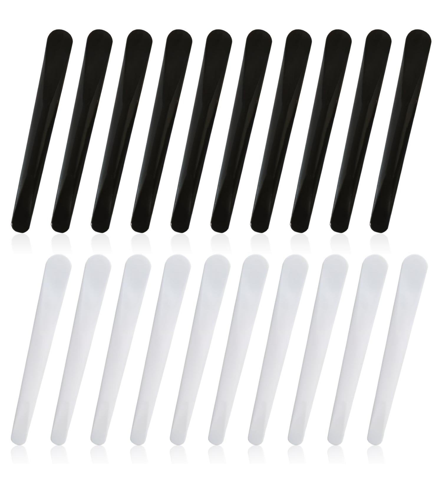 40-Piece Cosmetic Spatula Set | Mini Plastic Cream Spatulas & Makeup Spoons for Perfect Application - Buy Online on GoSupps.com