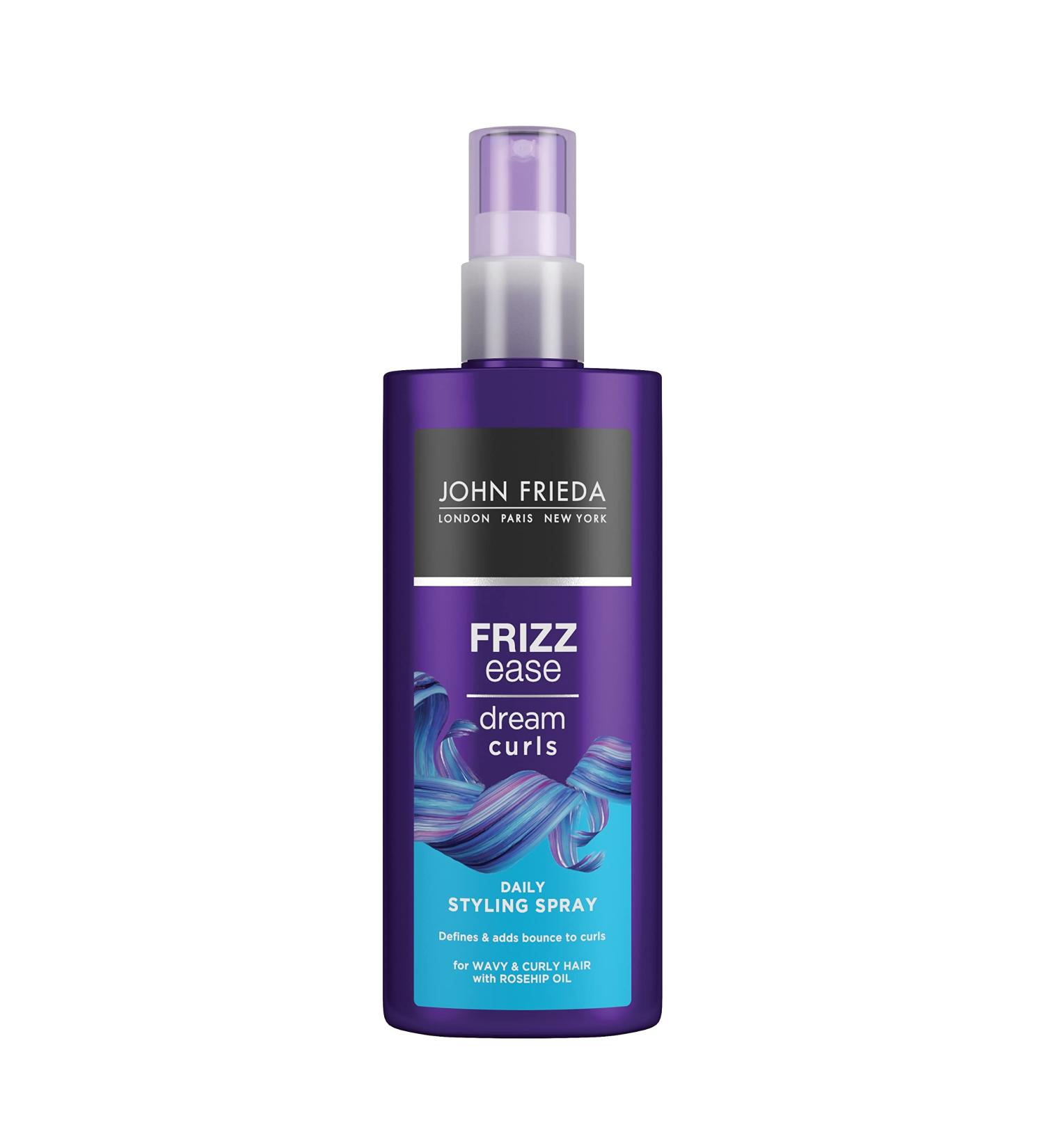 John Frieda Frizz Ease Dream Curls Daily Styling Spray Curl Reviving Spray for Curly and Wavy Hair 200 ml - Buy Online on GoSupps.com