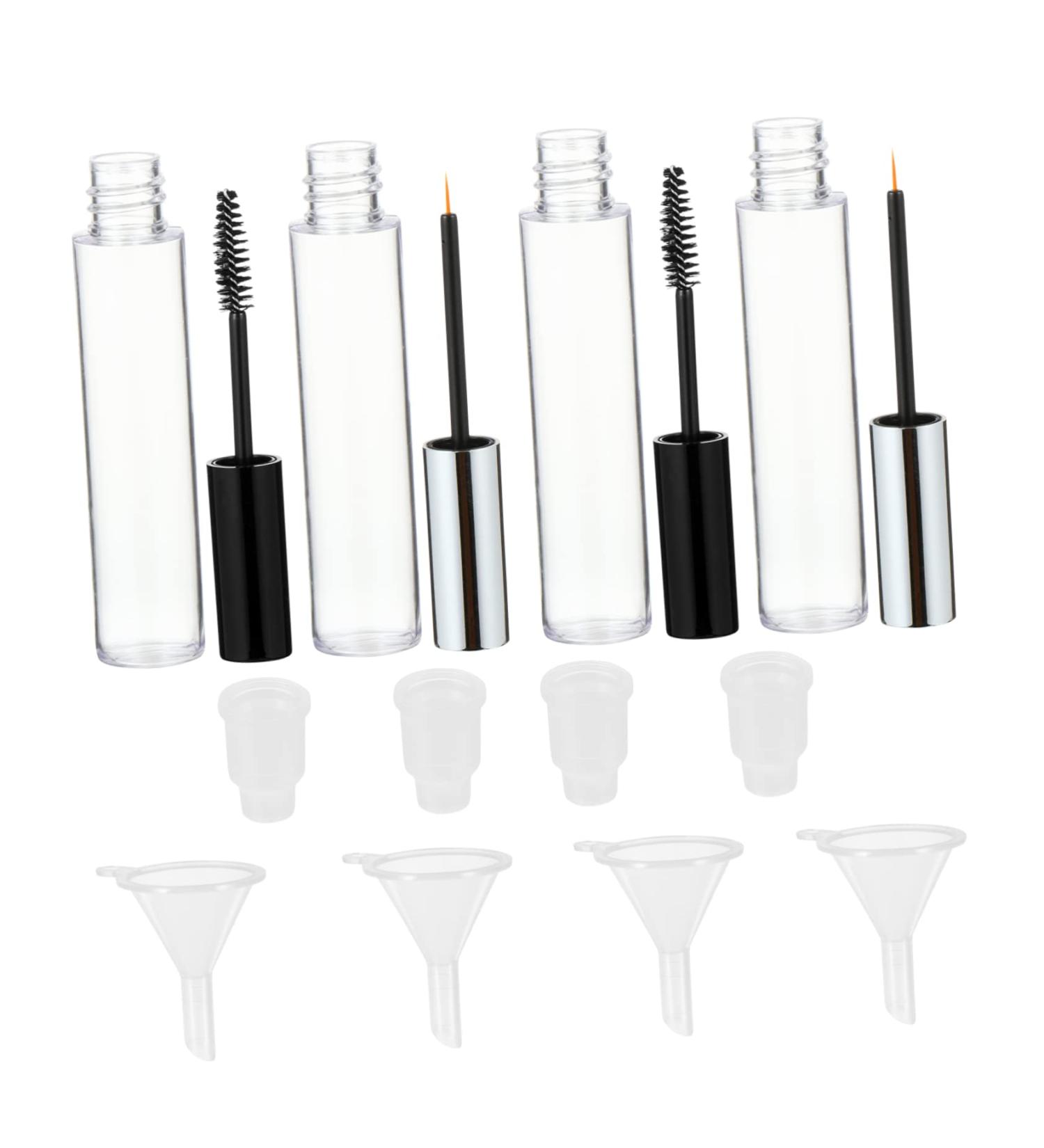 FOMIYES 2 Sets Mascara Tube Clear Mascara Eyelash Mascara Lash Bonder Refillable Tubes Sample Filling Travel - Buy Online on GoSupps.com