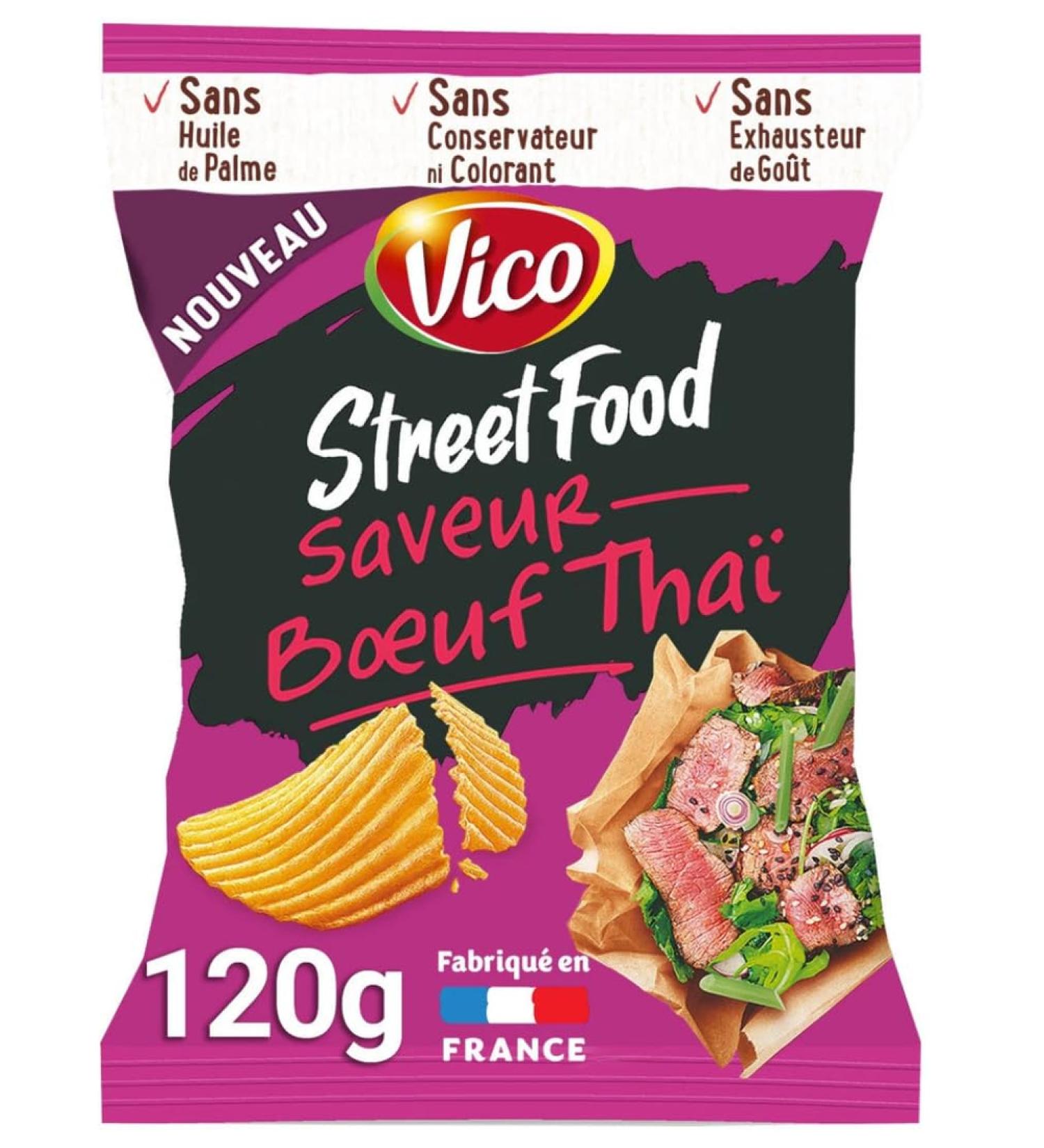 Chips ondul es au boeuf tha 120 g - Buy Online on GoSupps.com