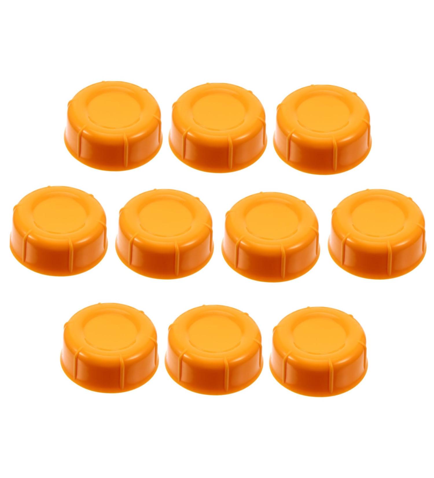BESTonZON 30 Pcs Baby Bottle Seal Cap Organiser Girl Feeding Bottle Cap Anti 43mm Diameter Bottle Lids Gift Tags Christmas Breastfeeding Bottles Food Grade Pp Travel Plastic Bottle Screw-in Orangex3pcs 4.3x4.3x1.5cmx3pcs - Buy Online on GoSupps.com