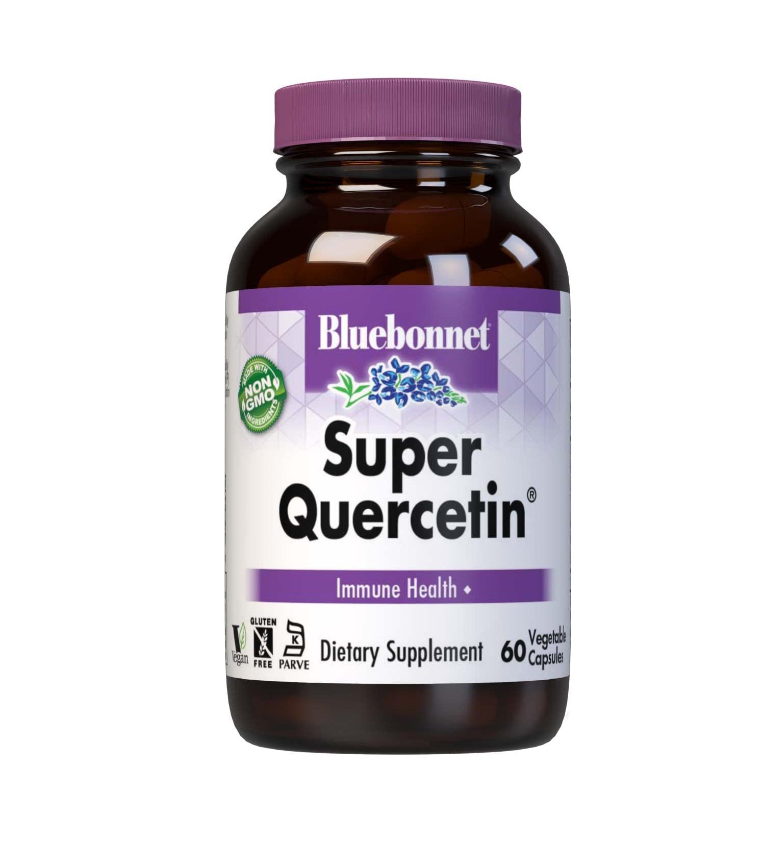 Bluebonnet Nutrition Super Quercetin - 60 Vegan Vegetable Capsules for Immune Support - Buy Online on GoSupps.com