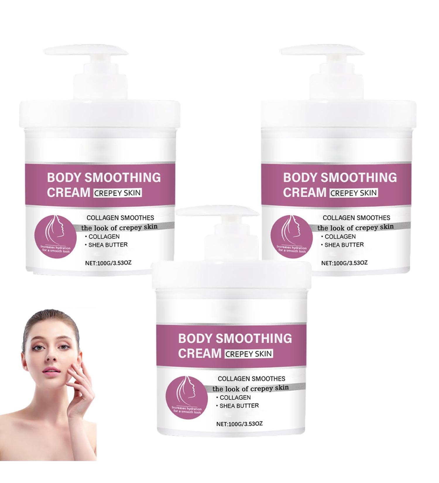  homomdy Crepey Skin Smoothing and Wrinkle Repairing Cream with Collagen Improves Elasticity and Firms Sagging Skin for Body Neck Hands and Face for Skin - Buy Online on GoSupps.com