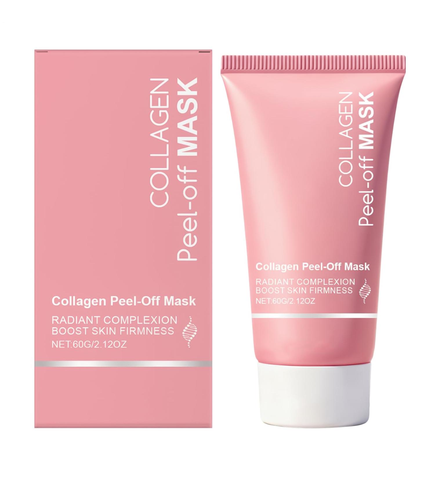 Facial Mask | 60 Grams Peel-Off Film Brightening - Brightening and Moisturizing Liquid Face Mask - For Women Men Teens Spa Daily Night Travel Makeup - Buy Online on GoSupps.com