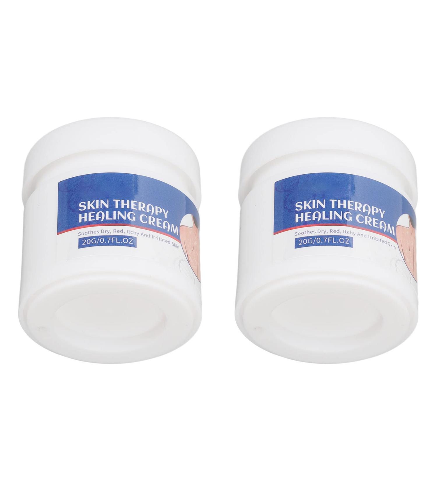 Qinlorgo Skin Psoriasis Paste Cream 2pcs - 20g Herbal Cream for Tinea Manus - Fast Penetration and Relief from Skin Itching - Buy Online on GoSupps.com