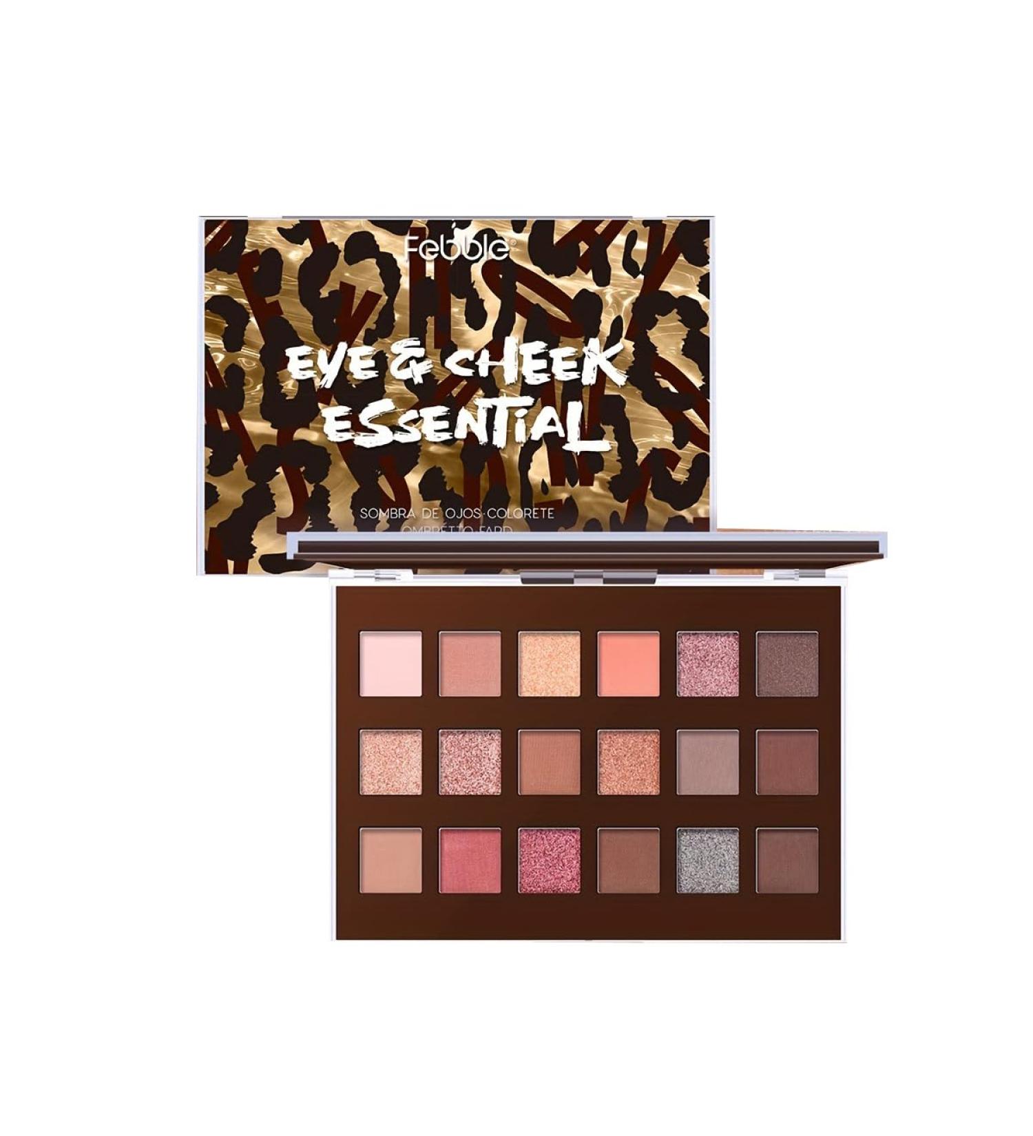 Professional 18 Colors Eyeshadow Palette for Mature Women | Waterproof Blendable Brown Shades | Natural-Looking Eye Makeup for All Skin Types - Buy Online on GoSupps.com