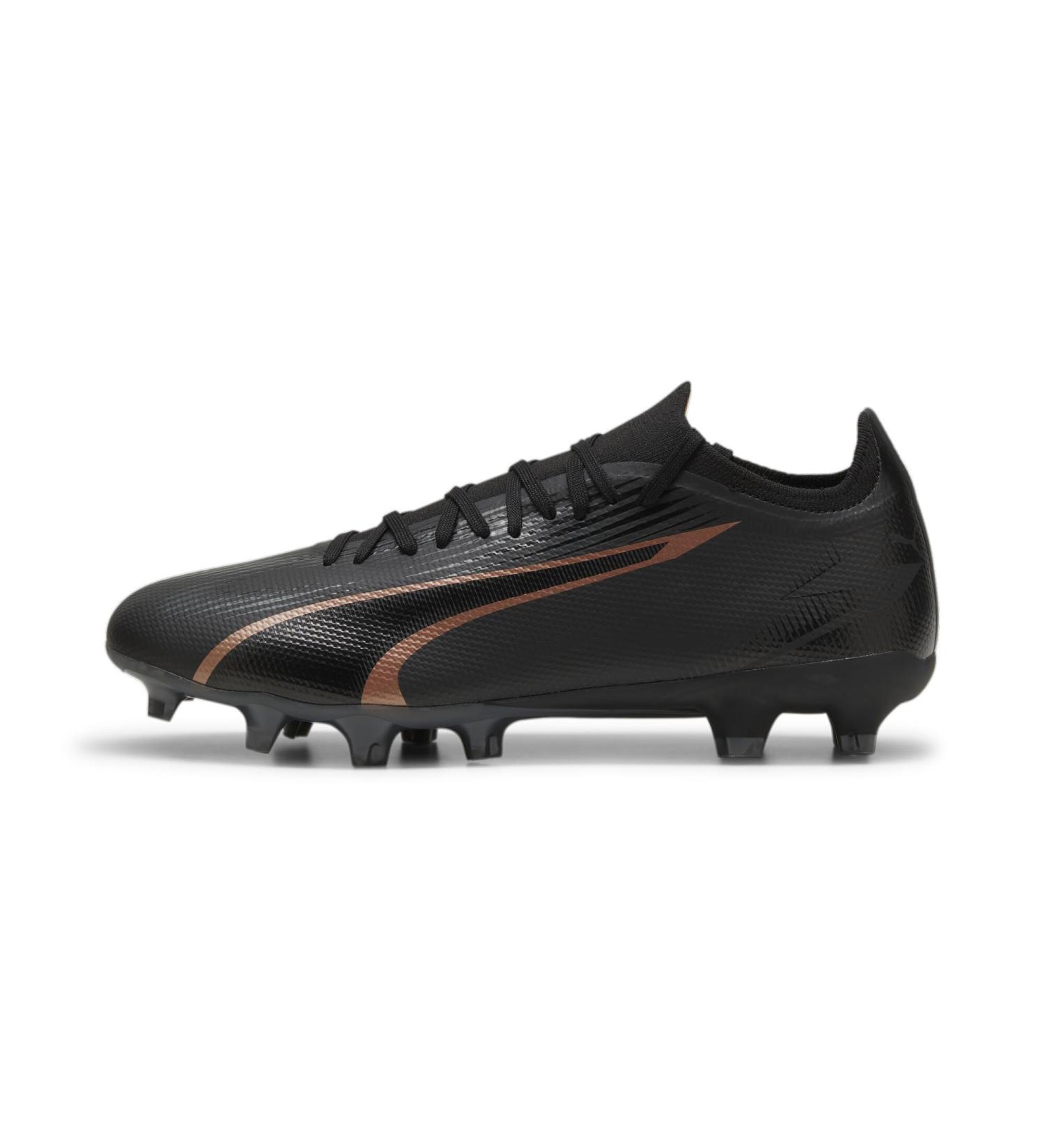 PUMA Unisex Ultra Match FG/AG Football Shoe 45 EU - Puma Black Copper Rose | International Shipping Available - Buy Online on GoSupps.com