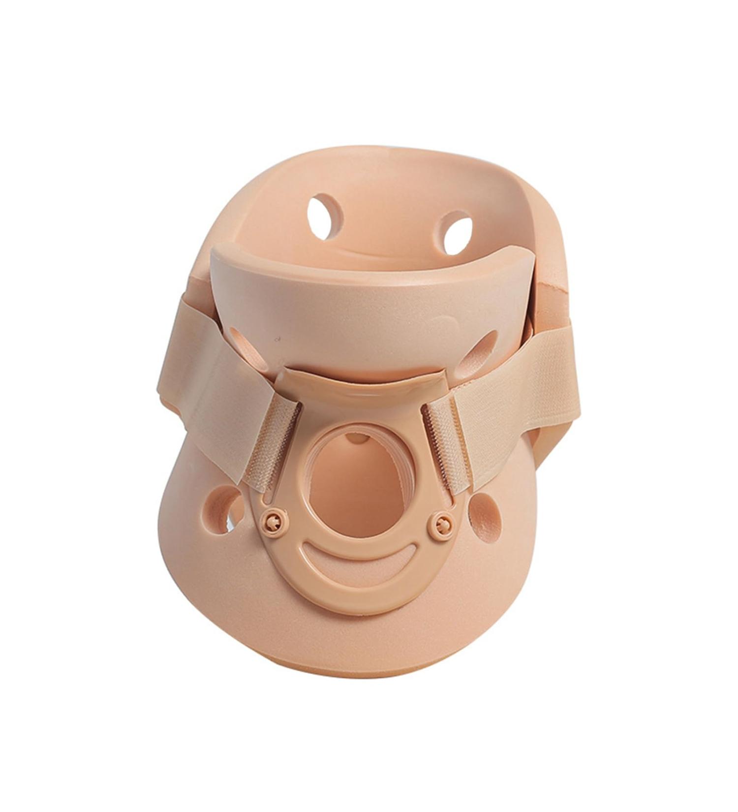 Zervical Collar - Ergonomic Cervical Neck Traction Device for Pain Relief & Post-Op Recovery | Large Skin Color Support Brace - Buy Online on GoSupps.com