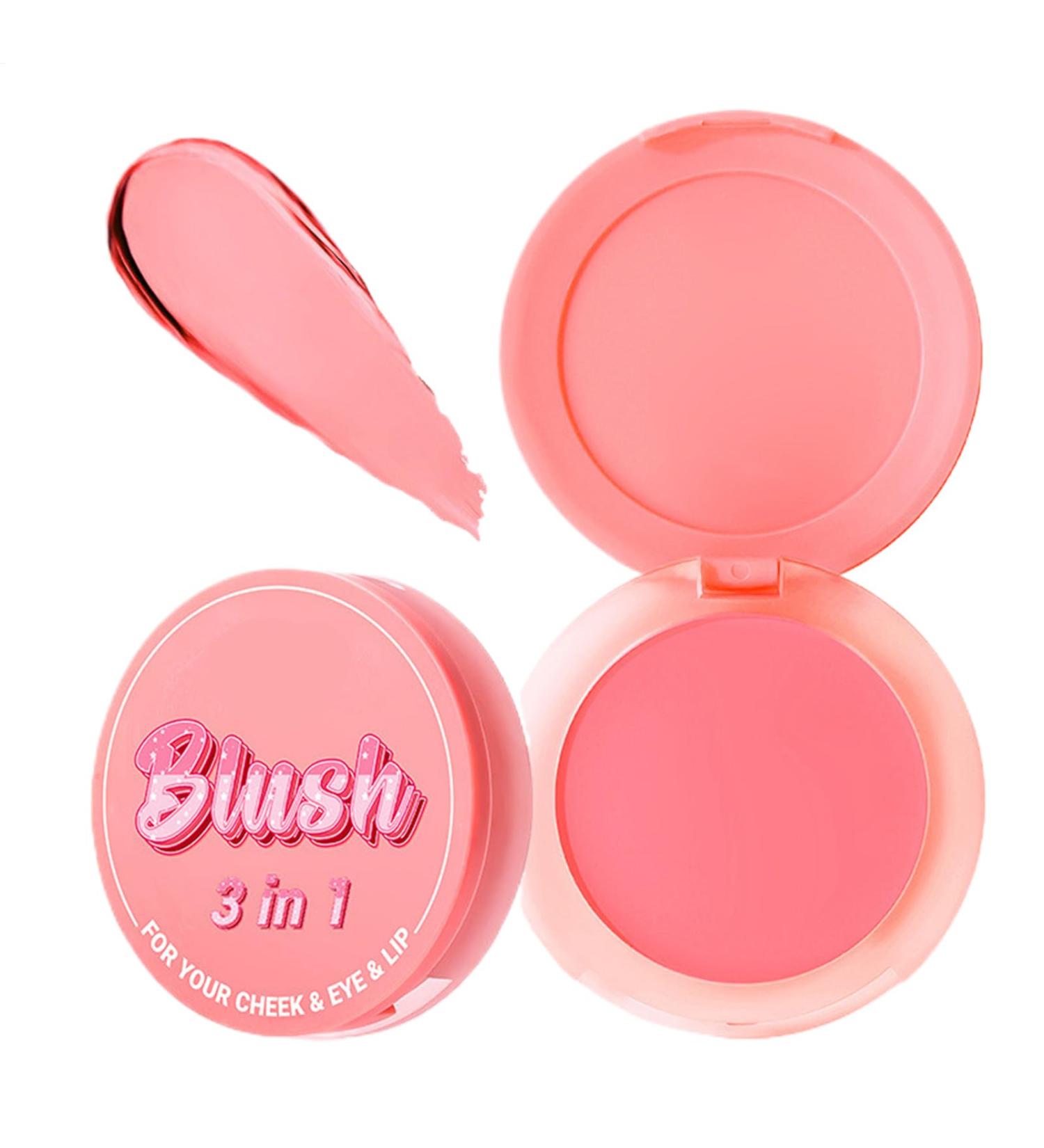 Multifunctional blush facial blusher versatile blush for cheeks longlasting makeup for a natural complexion 01 - Buy Online on GoSupps.com