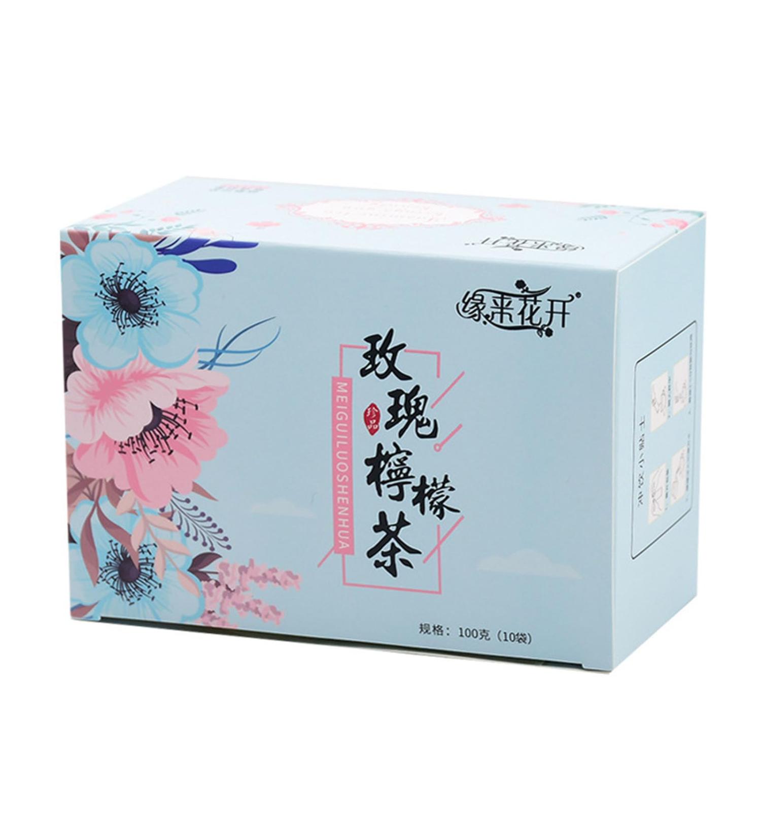 Tea Rose Ln Tea Health Preserving Herbal Tea Boxed Ln Herbal Tea Bags 100g 10 Count - Buy Online on GoSupps.com