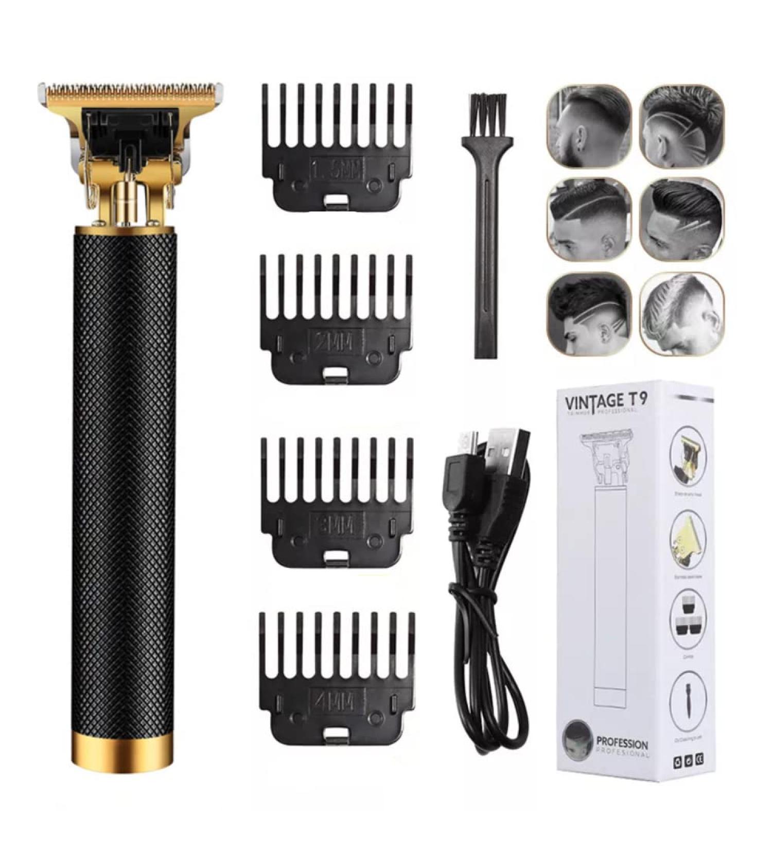 T9 Hair Clippers Electric Grooming Rechargeable Cordless Cutting T-Blade Trimmer for Men Gapped Detail Beard - Buy Online on GoSupps.com