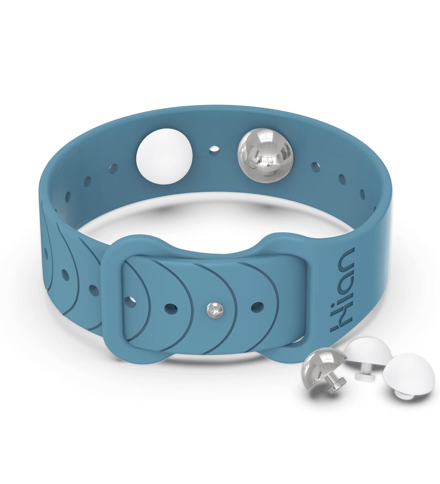 Adjustable Acupressure Wristbands for Motion Sickness Relief - Waterproof Bands for Nausea, Headaches, Anxiety - Natural Aid for Insomnia - Ideal for Car, Air, Train, Sea - B-Northern Blue - Buy Online on GoSupps.com