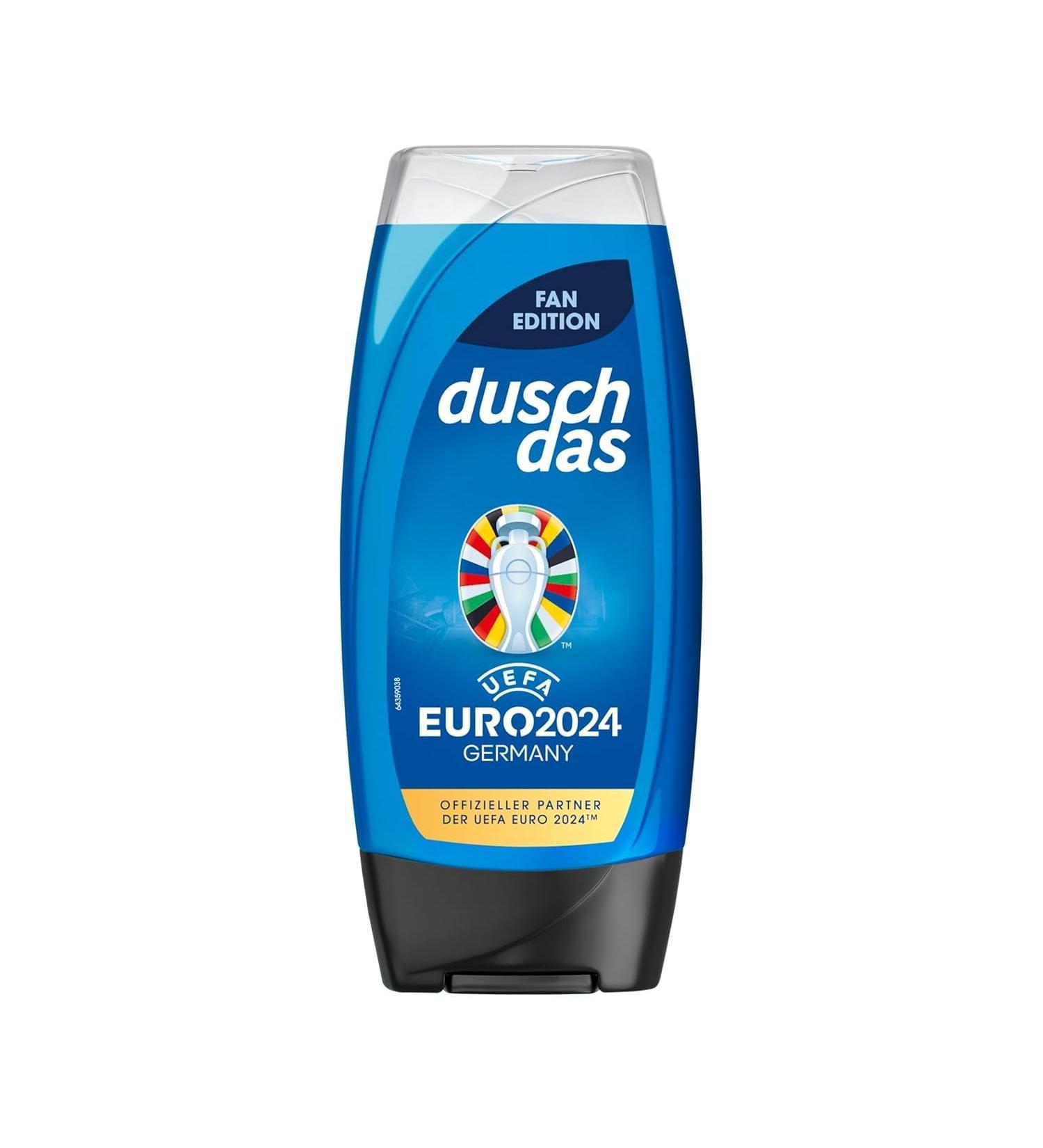 Duschdas Duschdas Fan Edition Euro UEFA 2024 Shower Gel 6 x 225 ml