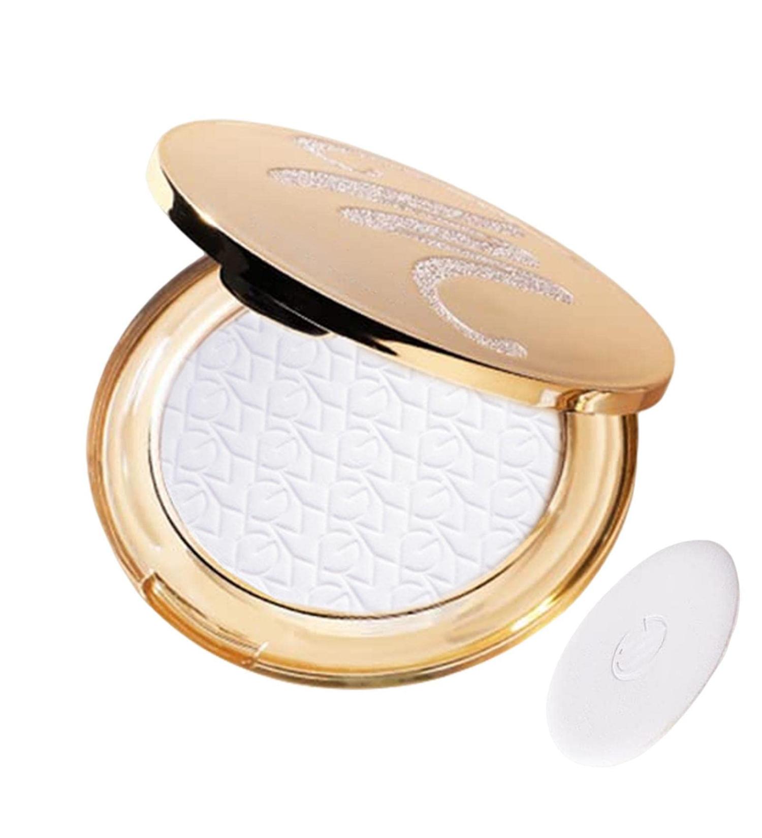 Pressed Powder Breathable Press Powder Makeup Oil Free Face Powder | Long Lasting Setting Pressed Powder Makeup Waterproof & Sweatproof Concealer Finishing Powder Aezon R-c - Buy Online on GoSupps.com