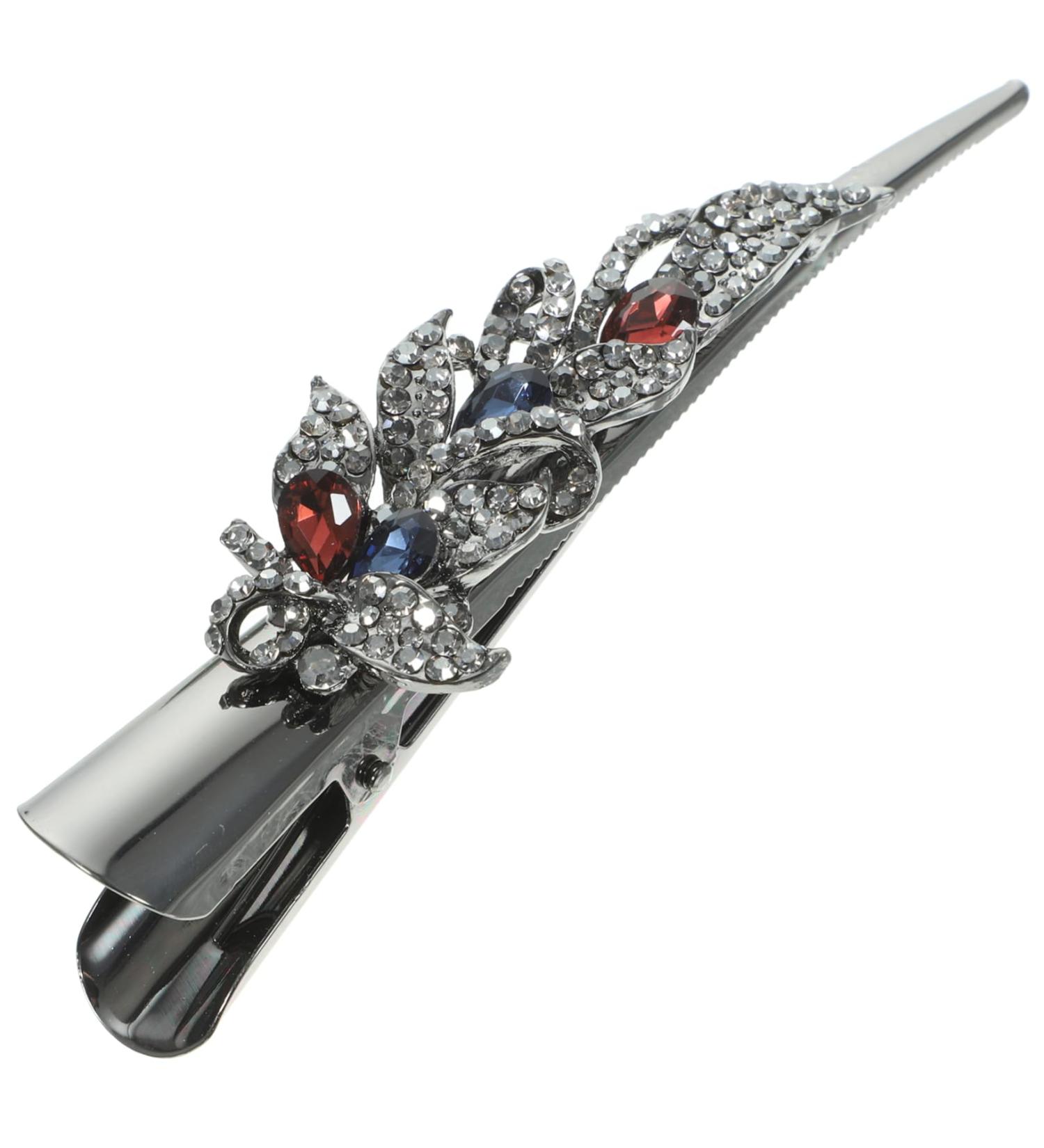 FRCOLOR Large Small Vintage Crocodile Clips Thin Hair Crystal Hair Headwear Crocodile Hair Clips Hair Clip Duckbill Clip Crocodile Skin Duckbill Hair Clip - Buy Online on GoSupps.com