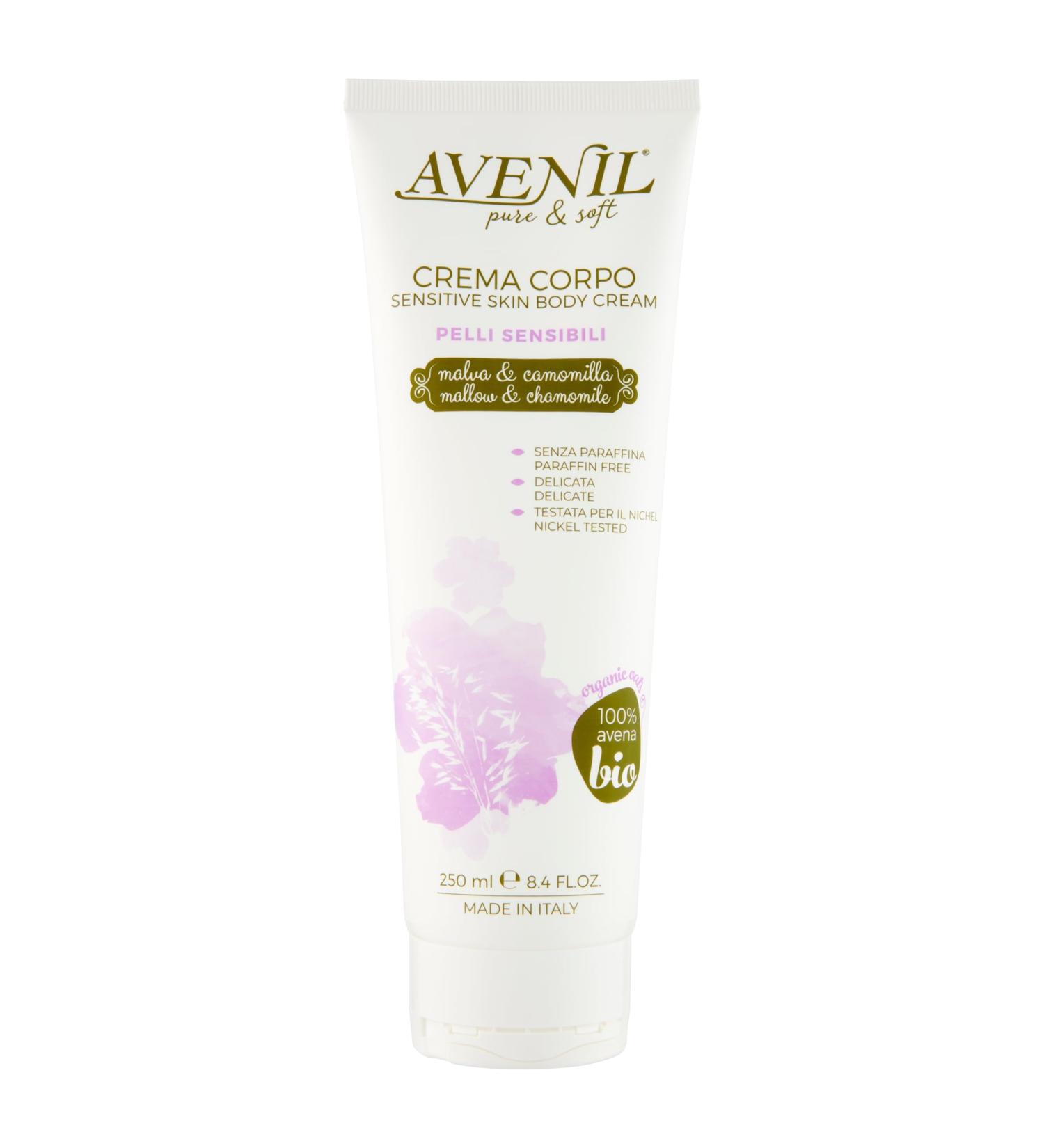 Avenil Avenil Body Cream 250 ml Sensitive Hair with Mint and Chamomile