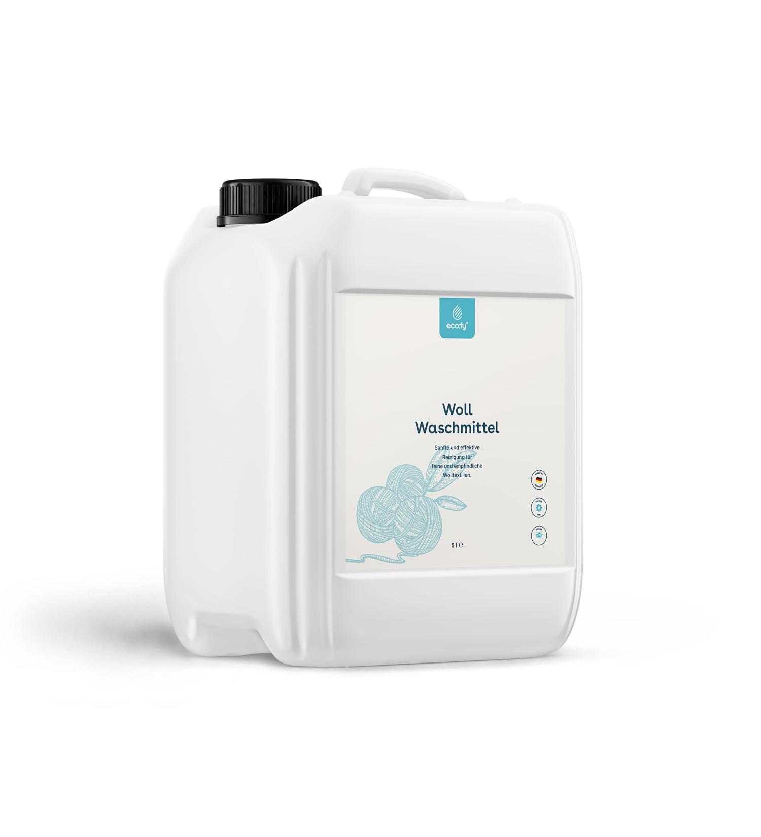 Eco:fy Wool Detergent - Liquid for Wool Silk & Fur (5L) | Lanolin & Merino Care - Buy Online on GoSupps.com