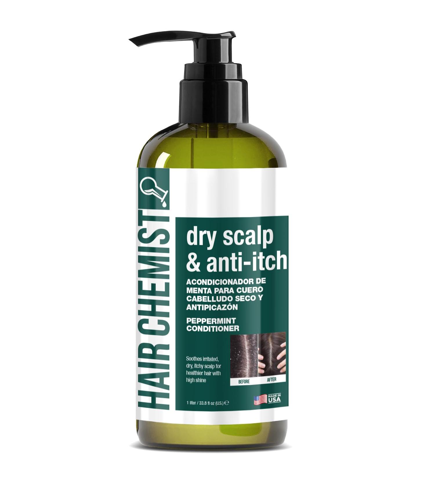 Buy Hair Chemist Conditioner 33.8 oz - Anti-Itch Peppermint Hydrating for Dry Scalp Paraben-Free & Sulfate-Free Made in USA - International Shipping Available - Buy Online on GoSupps.com
