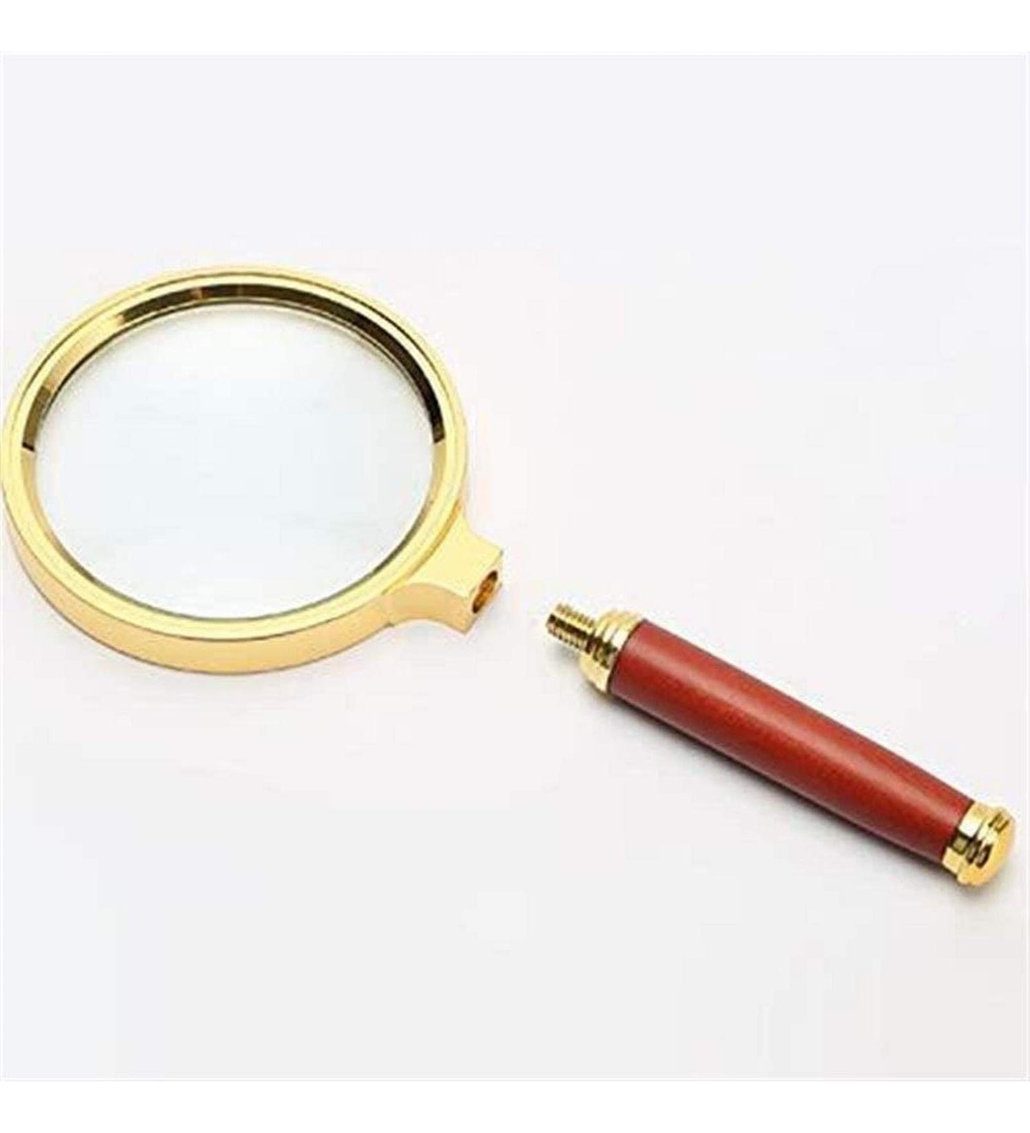 Magnifying Glasses for Hobbies Reading Magnifier 10 Times Magnifying Glass - High-Definition Handheld Optical Magnifying Glass Children Student Magnifying Glass Old Man Reading Watching Mobile P - Buy Online on GoSupps.com