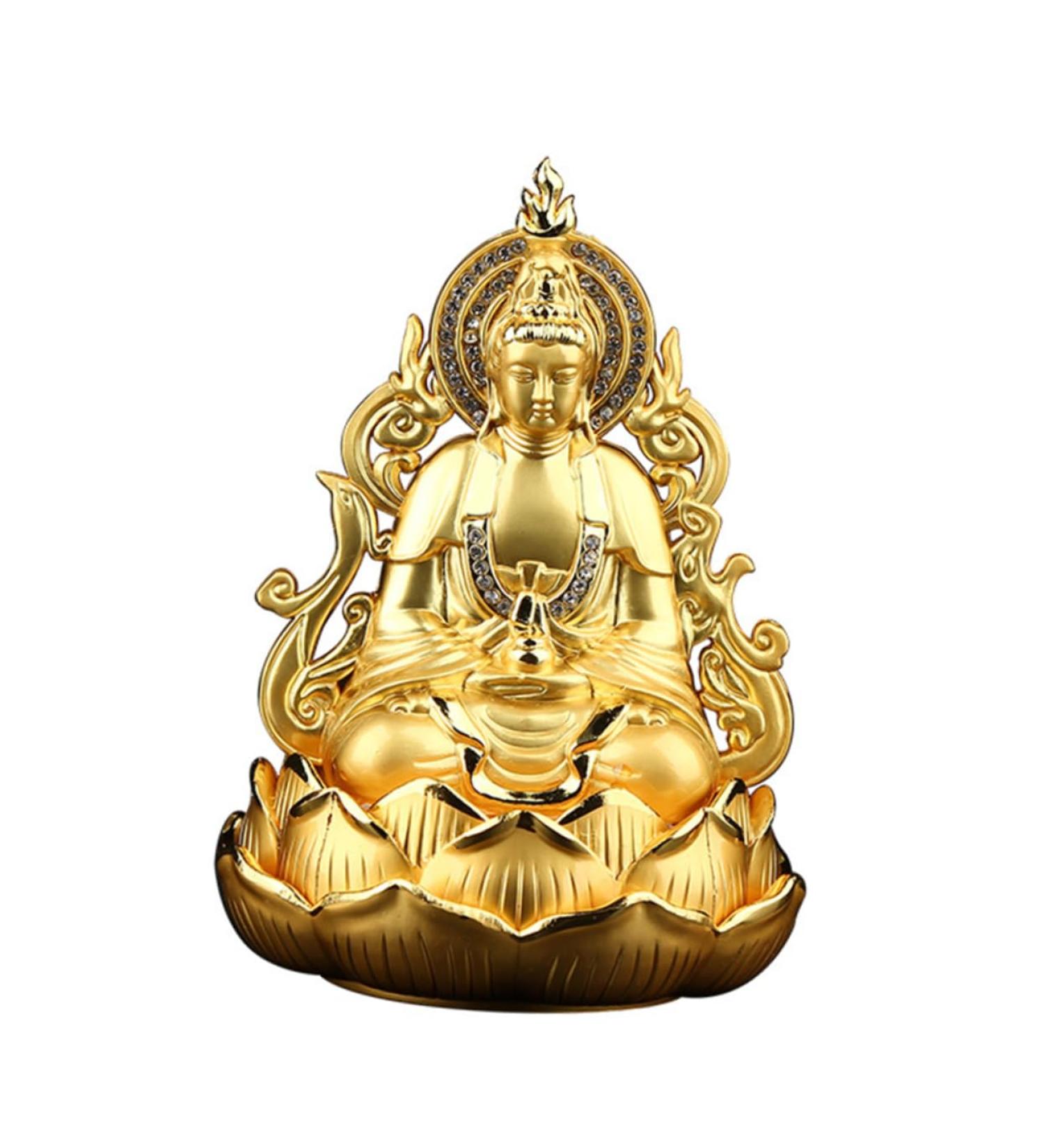 Mobestech Essential Oil Diffuser - Buddha Quan Statue Aromatherapy Decor | International Shipping - Buy Online on GoSupps.com