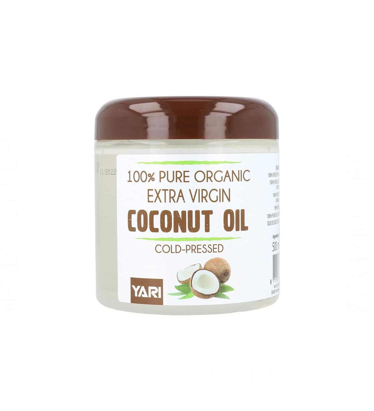 Yari pure organic coconut oil 500 ml (extra virgin)