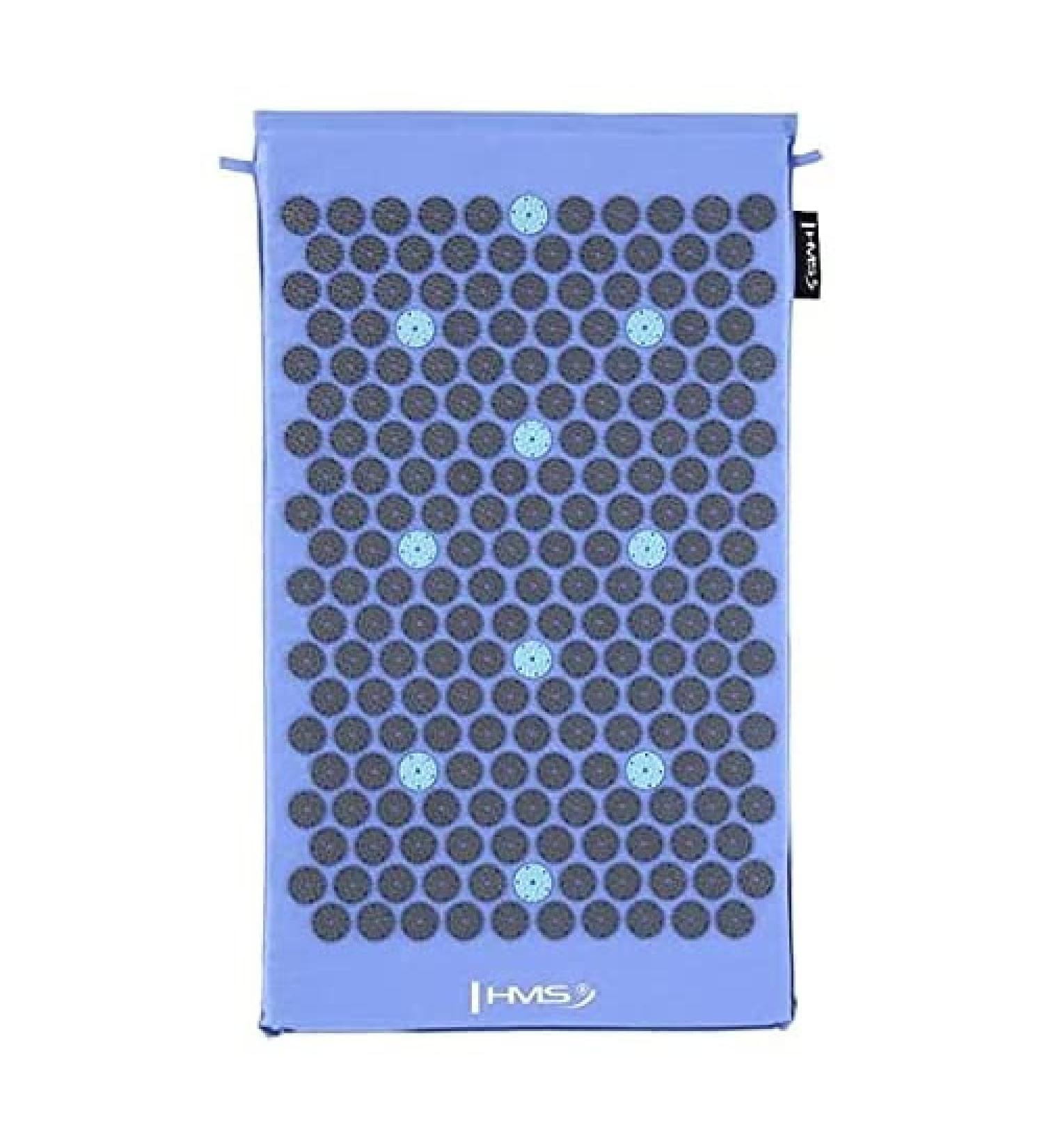 HMS Unisex Adult Akm10 acupressure mat 74 x 42 cm quiet shade-clematis blue