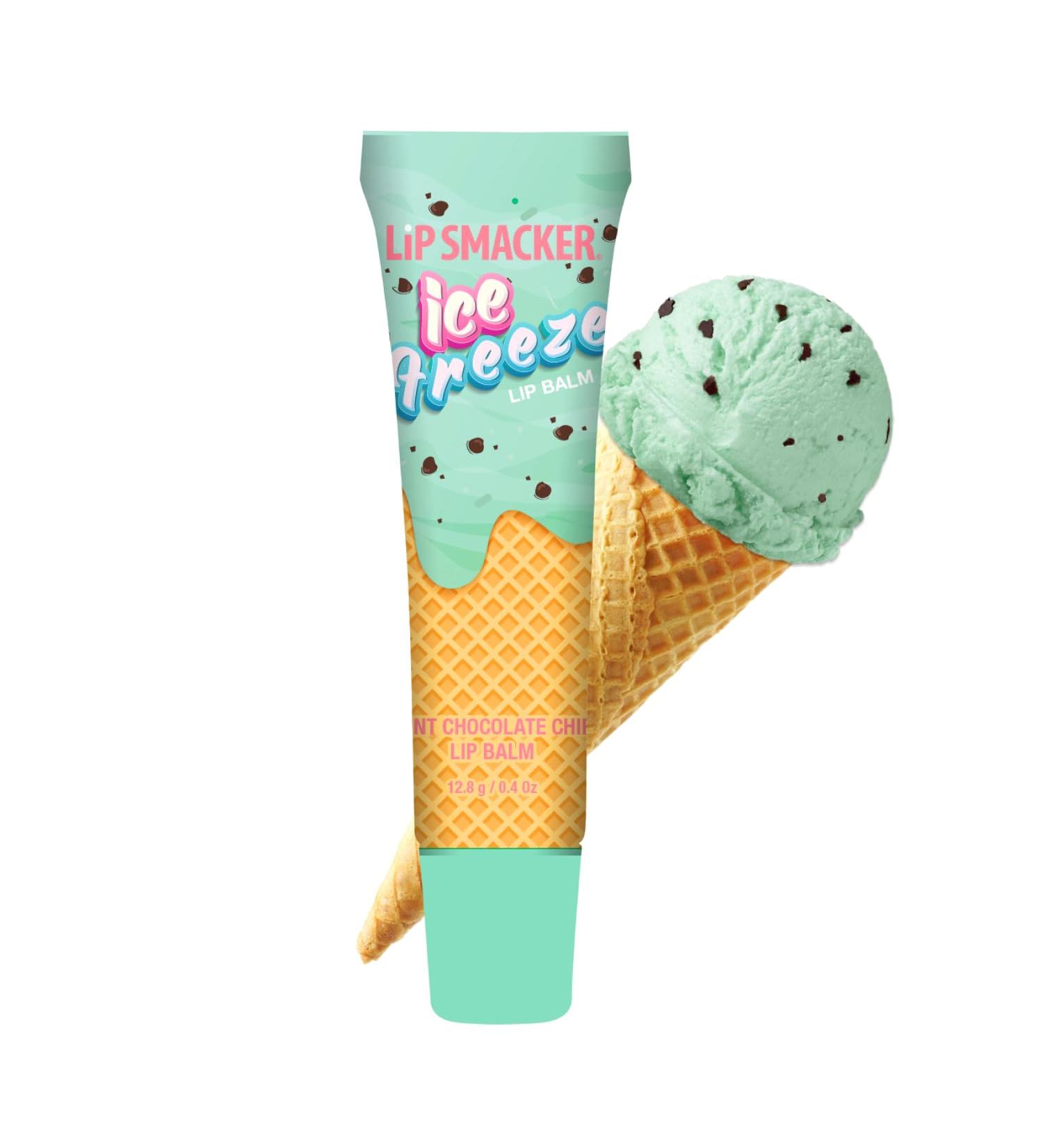 Lip Smacker Ice Freeze Balm Ultra-Hydrating & Cooling Lip Balm with Refreshing Flavor Sheer Tint & Minty Sensation Soft-Served Creamy Formula Moisturizing & Nourishing Lip Care-Mint Chocolate Chip - Buy Online on GoSupps.com