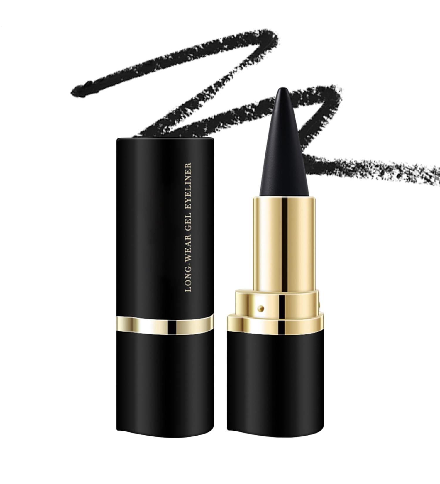 Gel Liner Dark waterproof eye makeup smearresistant makeup stick for evening wedding outdoor party work daily use home event travel black - Buy Online on GoSupps.com