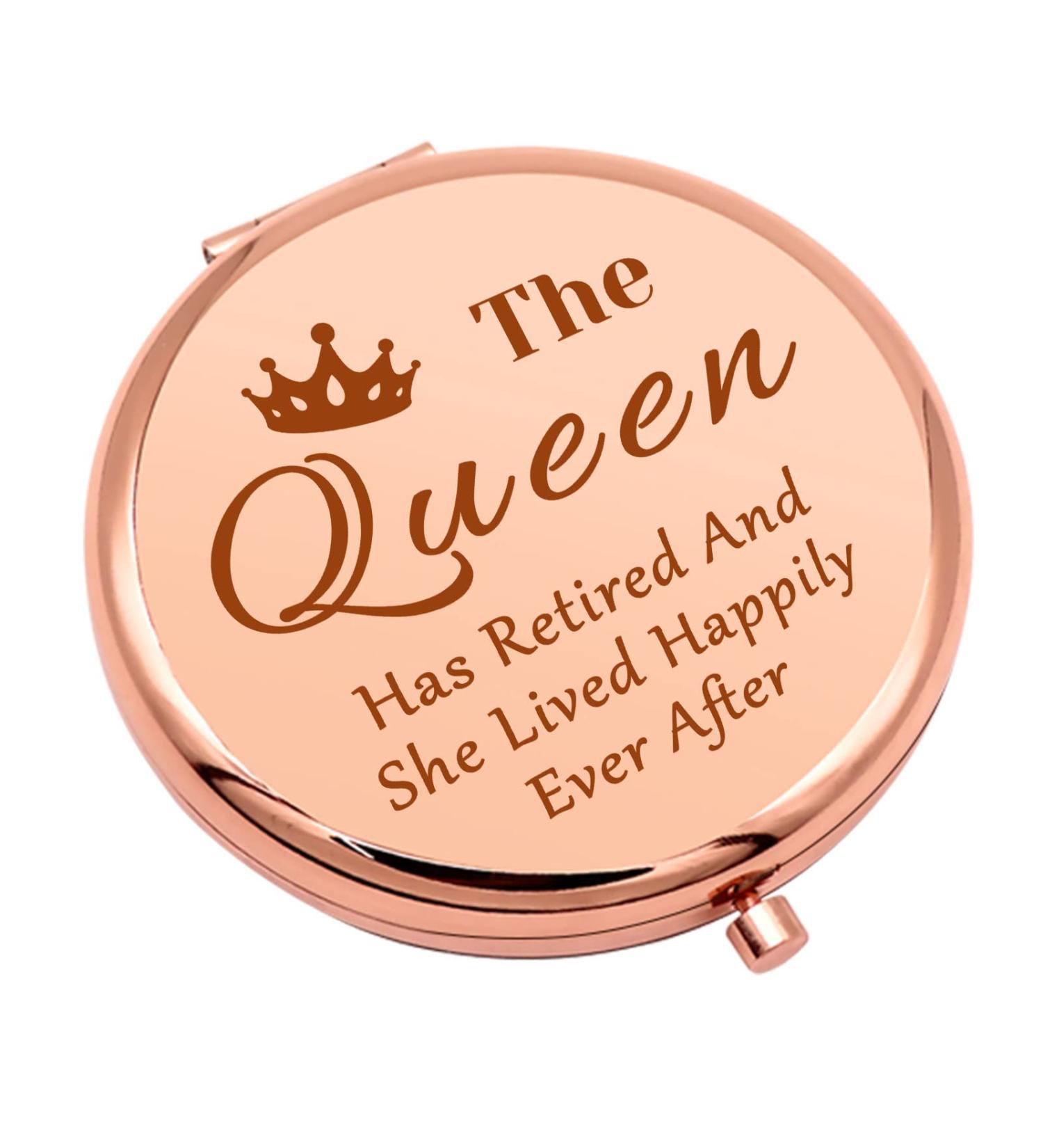 Retirement Gifts for Women - Appreciation Compact Mirror for Coworkers, Boss, and Friends - Buy Online on GoSupps.com