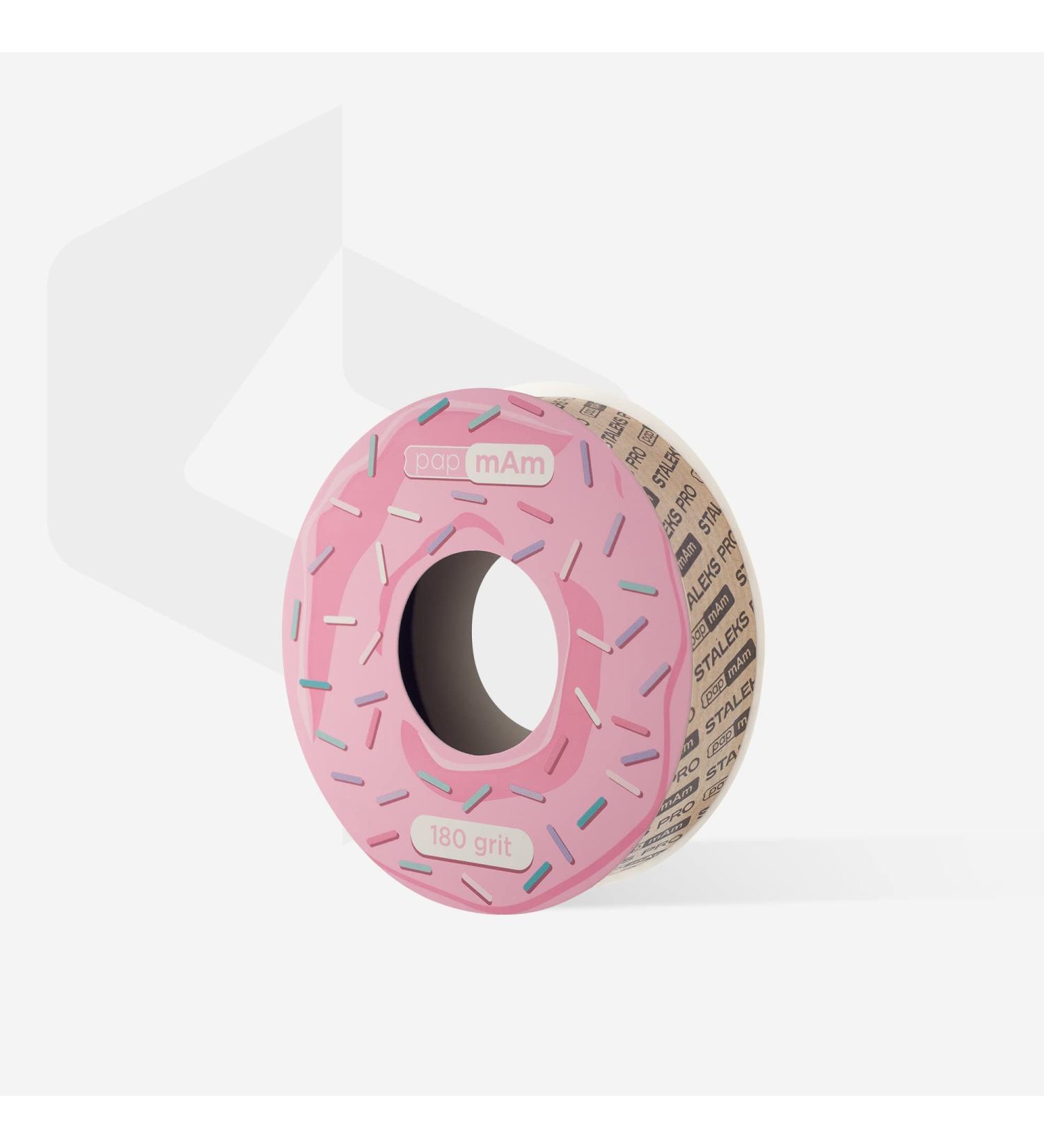 White Disposable Abrasive Tape STALEKS PRO 180 Grit - Expert Quality No Plastic Case - International Shipping Available - Buy Online on GoSupps.com