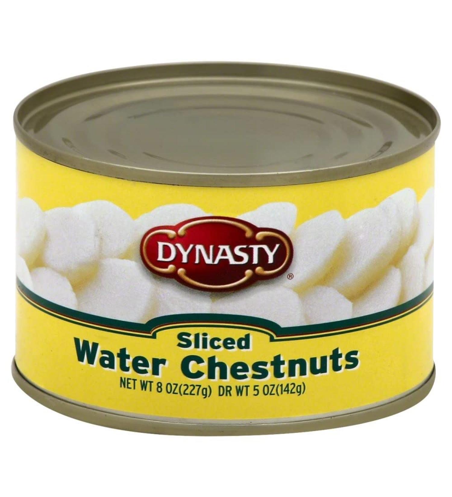 Dynasty Sliced Water Chestnuts, 8 oz