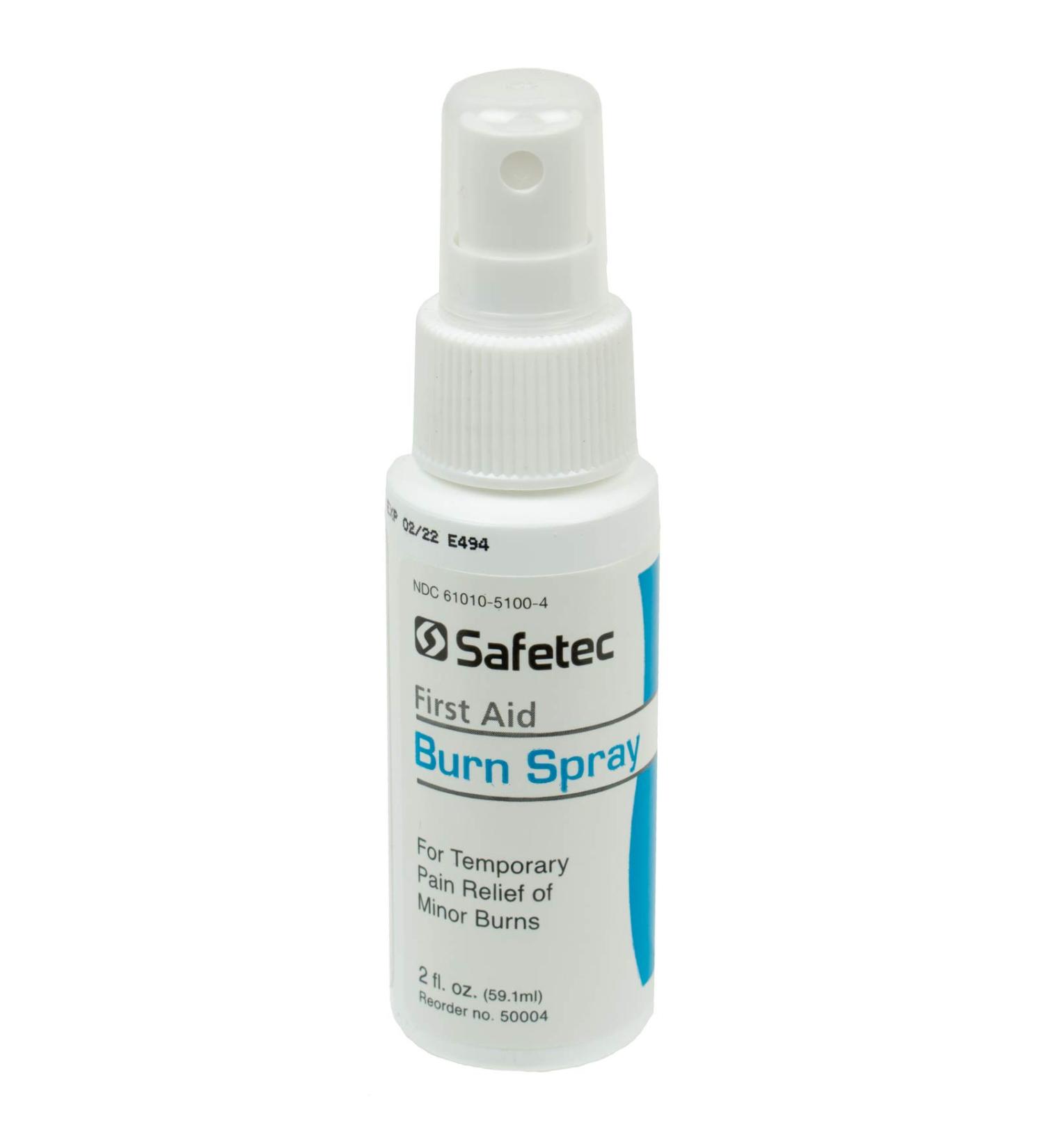 Safetec Burn Relief Burn Spray 2 oz. Bottle