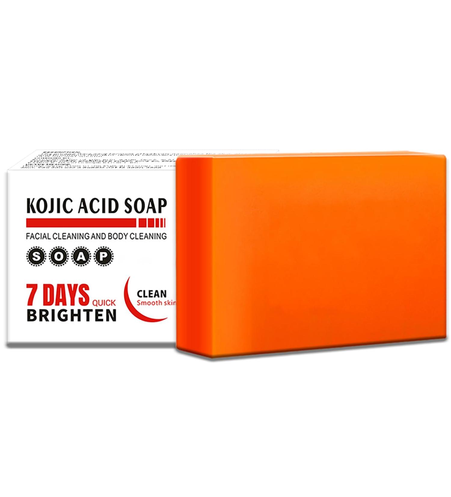 Kojic Acid Soap - Kojic Acid Skin Lightening Soap - Kojic Acid Dark Spot Remover Soap Bar - Reduce Hyperpigmentation Anti Oxidation Even Skin Tone - Moisture Hydrate Restore Elasticity Reduce Dryness - Buy Online on GoSupps.com